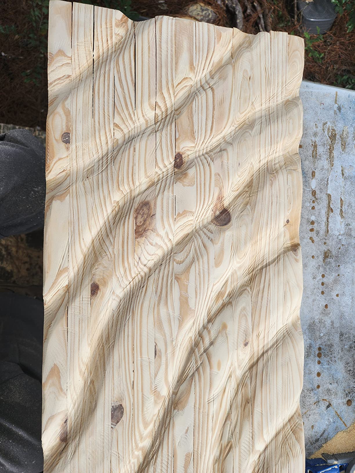 5PCS Angle Grinder Wood Carving Disc Set, 4 and 4 1/2 Angle Grinder Attachments with 5/8 inch Arbor, Stump Grinder Tool Grinding Wheel Shaping Disc for Wood Cutting, Cutting Wheel customer photo 2