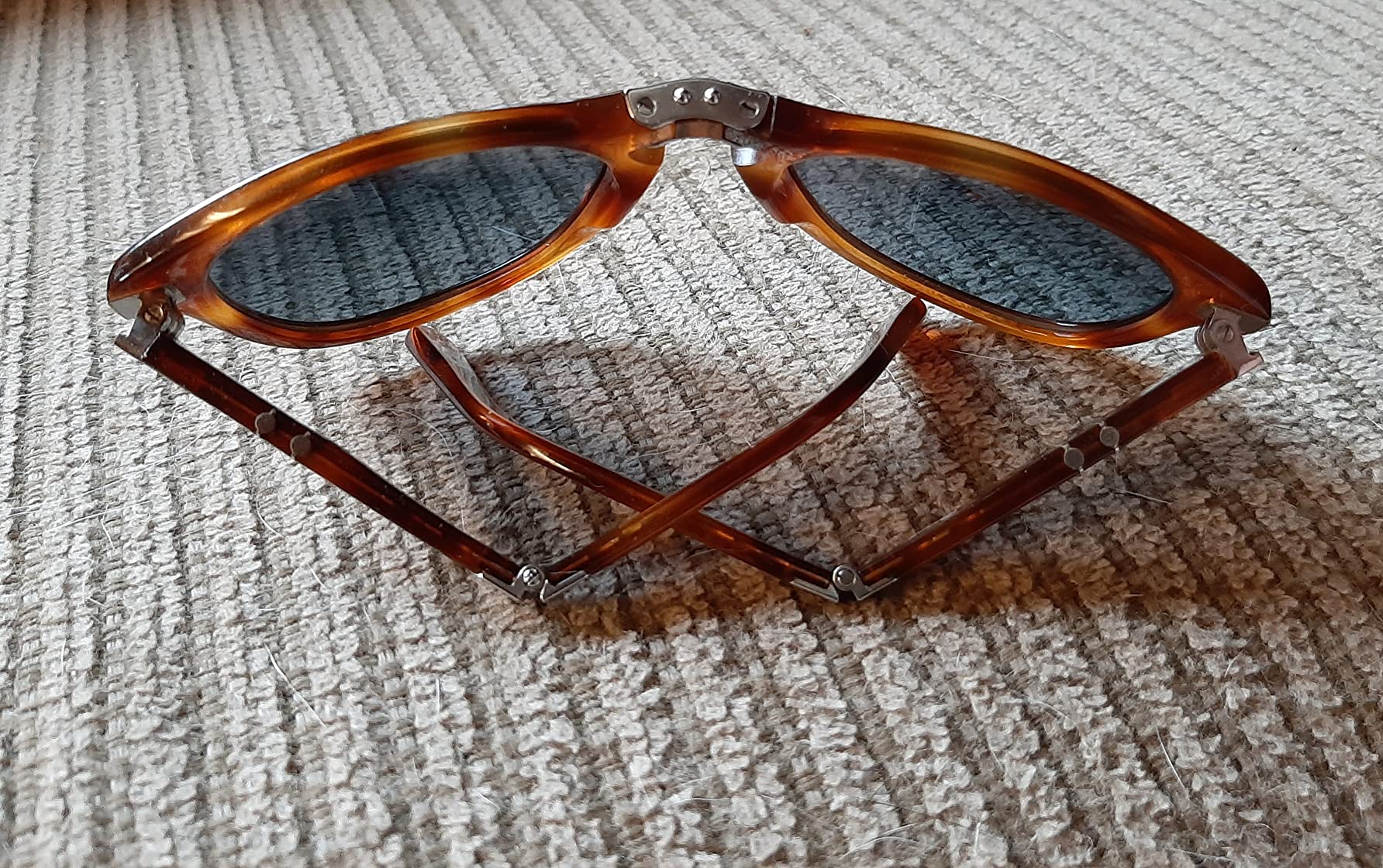 Persol PO0714SM Steve McQueen Aviator Sunglasses - Folding Polarized customer photo 2