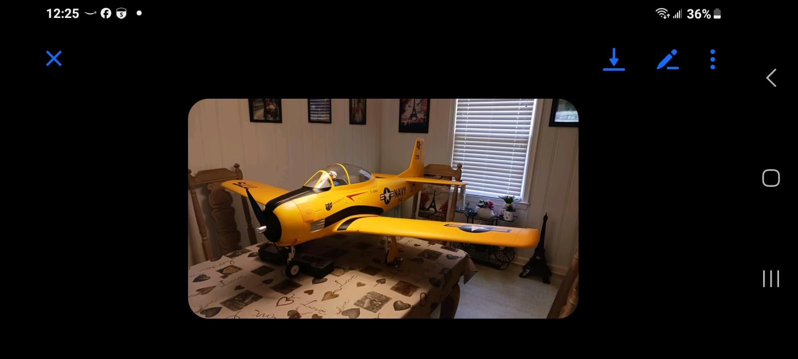 E-flite RC Airplane Carbon-Z T-28 Trojan 2.0m with Smart BNF Basic customer photo 1