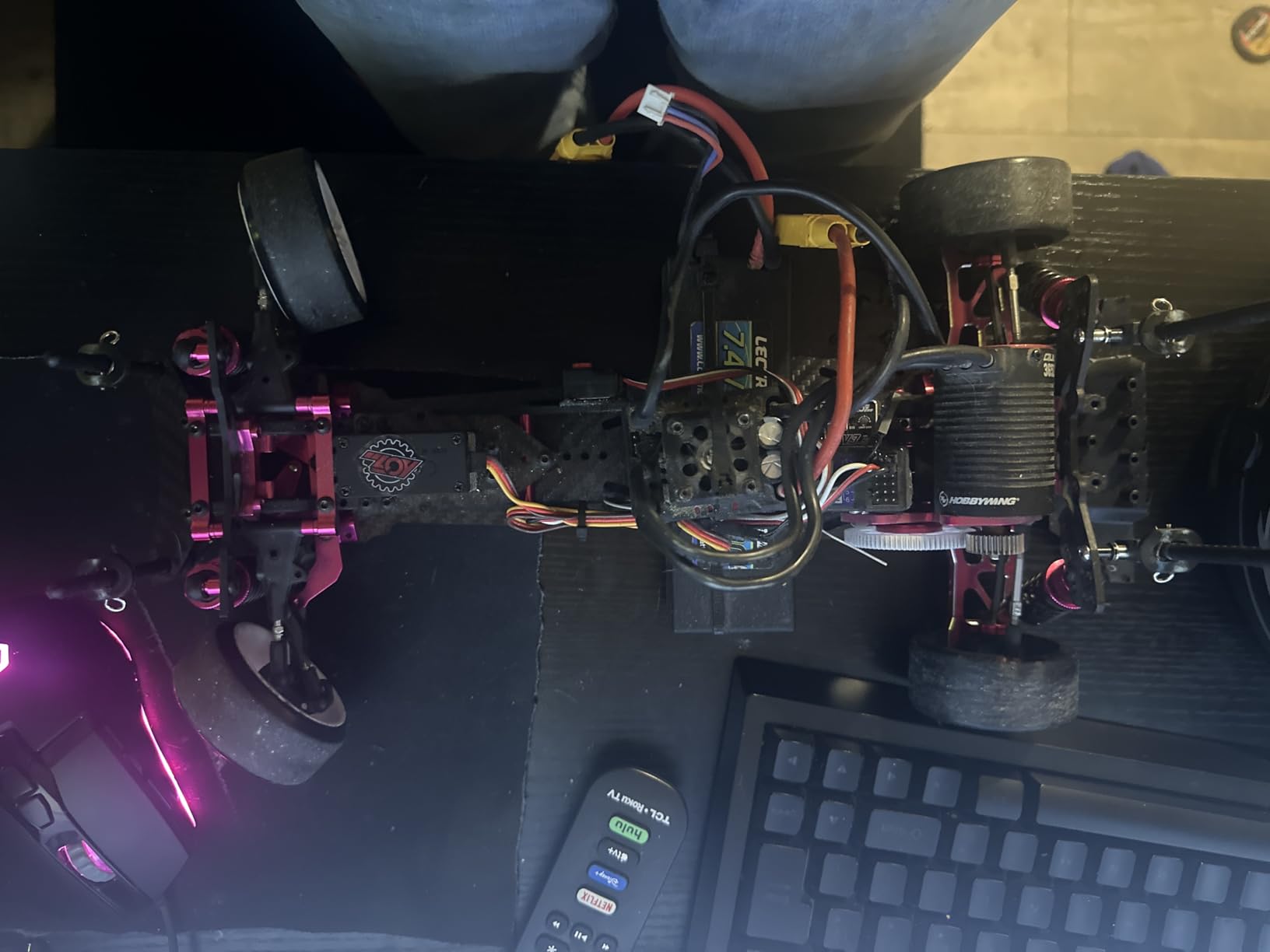 3Racing Alloy & CF 1/10 Chassis D5 MR V2 Frame Kit RC 2WD Drift Car Rear Drive customer photo 1