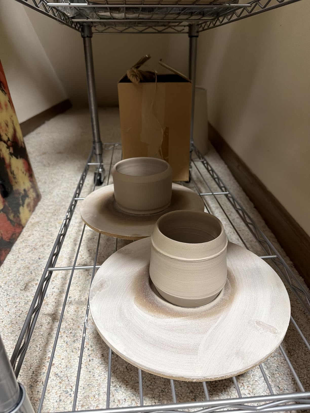 VEVOR 11inch Pottery Wheel, 350W Ceramic Wheel Forming Machine, Adjustable 60-300RPM Speed Handle and Foot Pedal Control, ABS Detachable Basin Sculpting Tool Apron Accessory Kit for Work Art Craft DIY customer photo 1