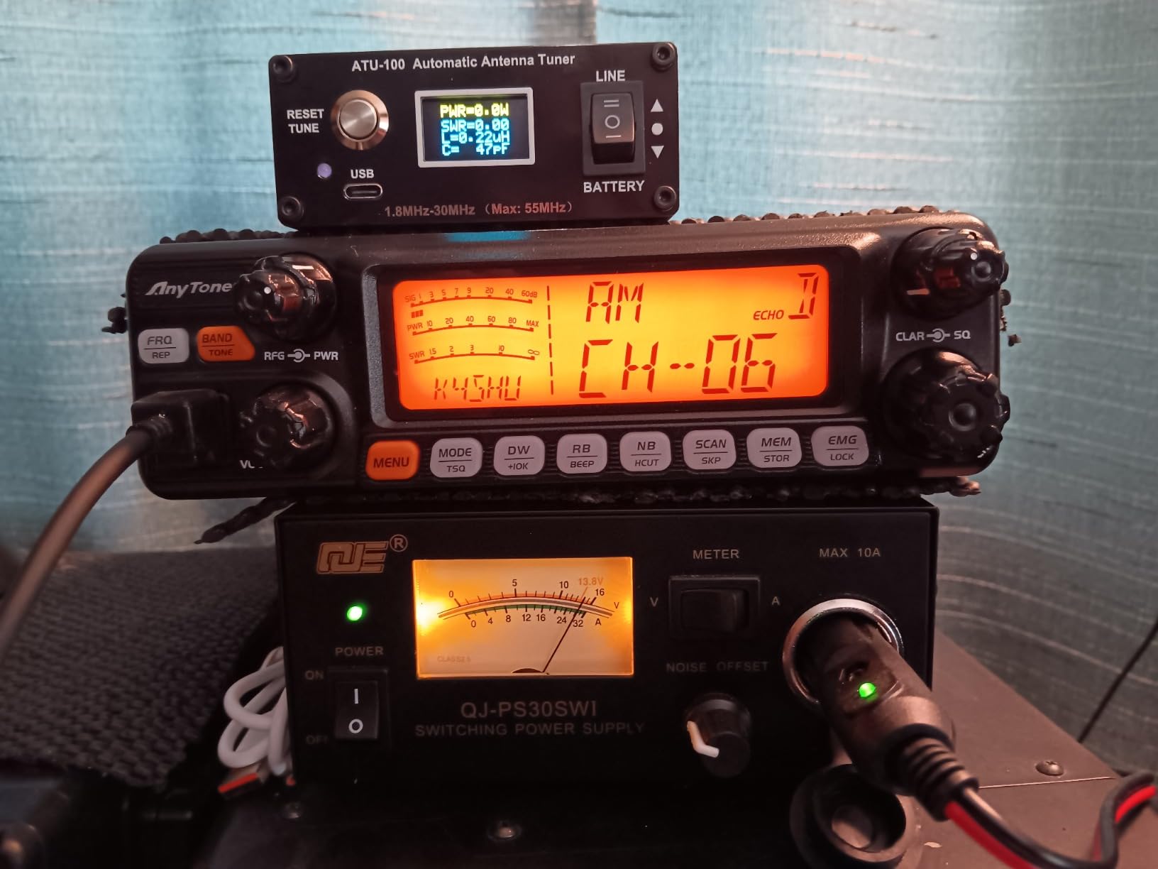 V3.2 ATU-100 EXT Automatic Antenna Tuner for Ham Radio - 1.8-55MHz, Low SWR Tuner, Compact Design, Works with Amateur Radio Equipment, Ideal for POTA/SOTA/DX with 5000mAh Battery customer photo 2