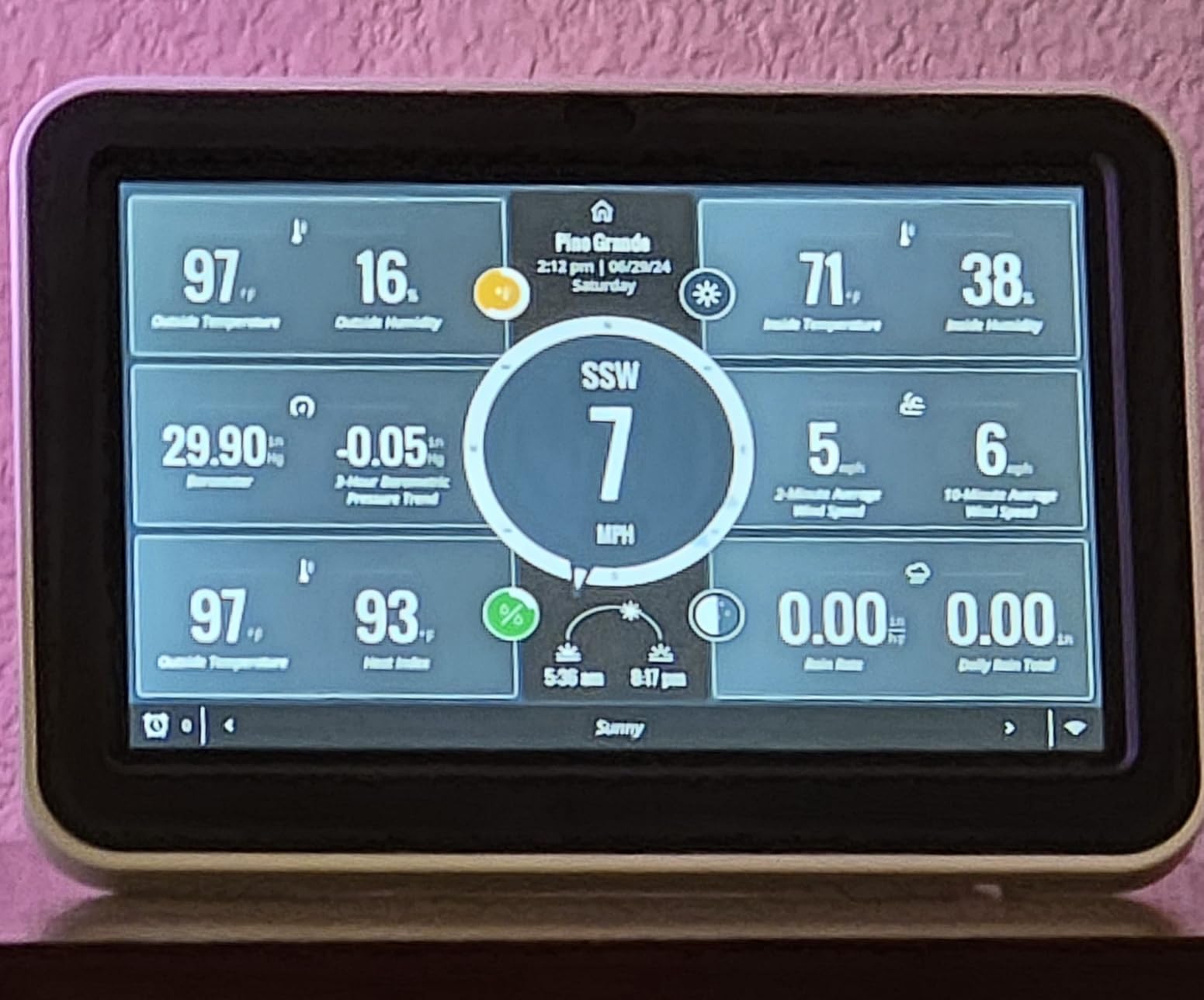 Davis WeatherLink Console customer photo 1