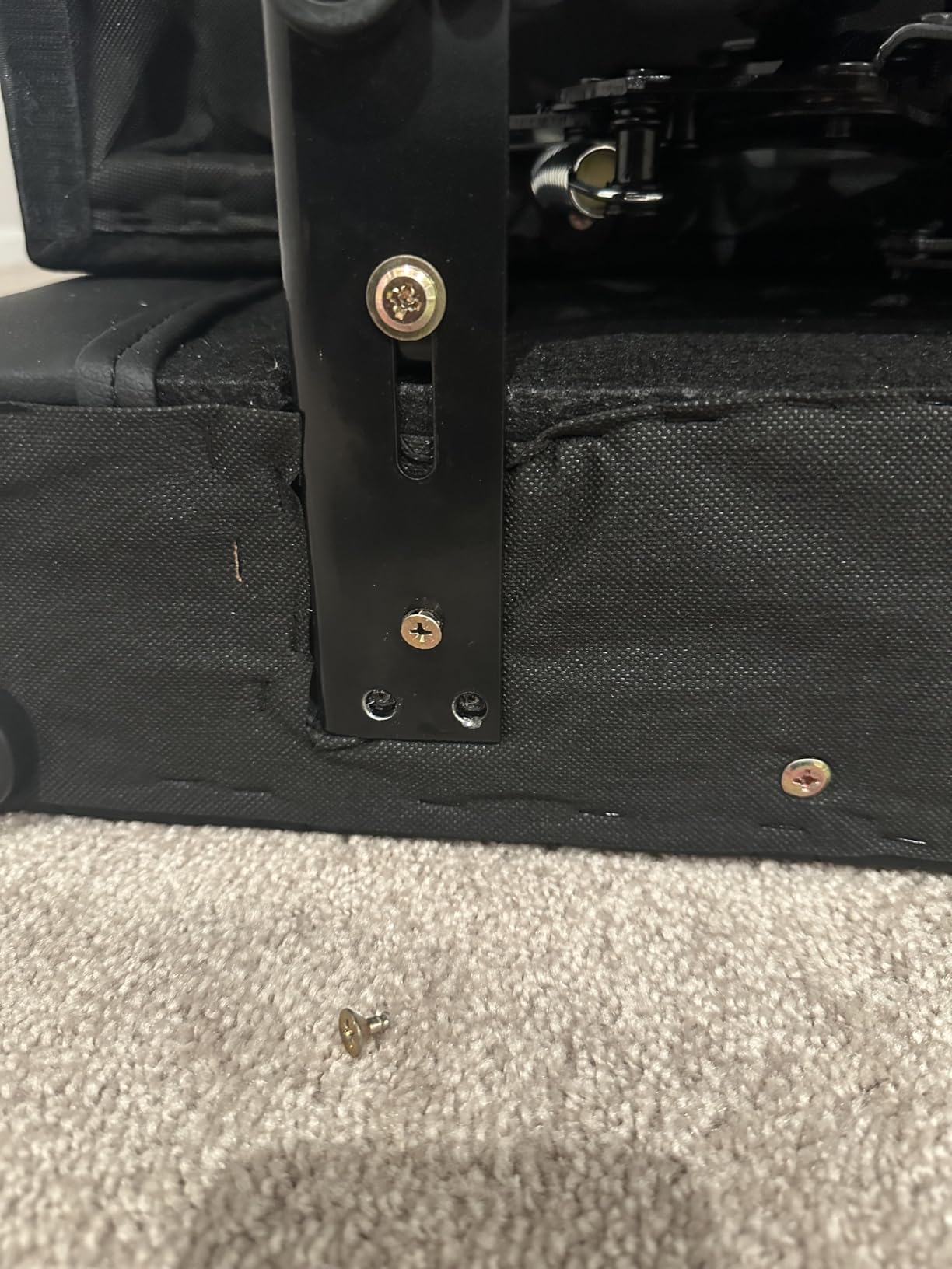 Weilianda Home Theater Seating Top Grain Leather Zero Gravity Recliner Chair Power Headrest Recline Movie Seat Gaming 7 Colors Mood Light Sofa with Tray Table USB Charge Row of 3 Black customer photo 7