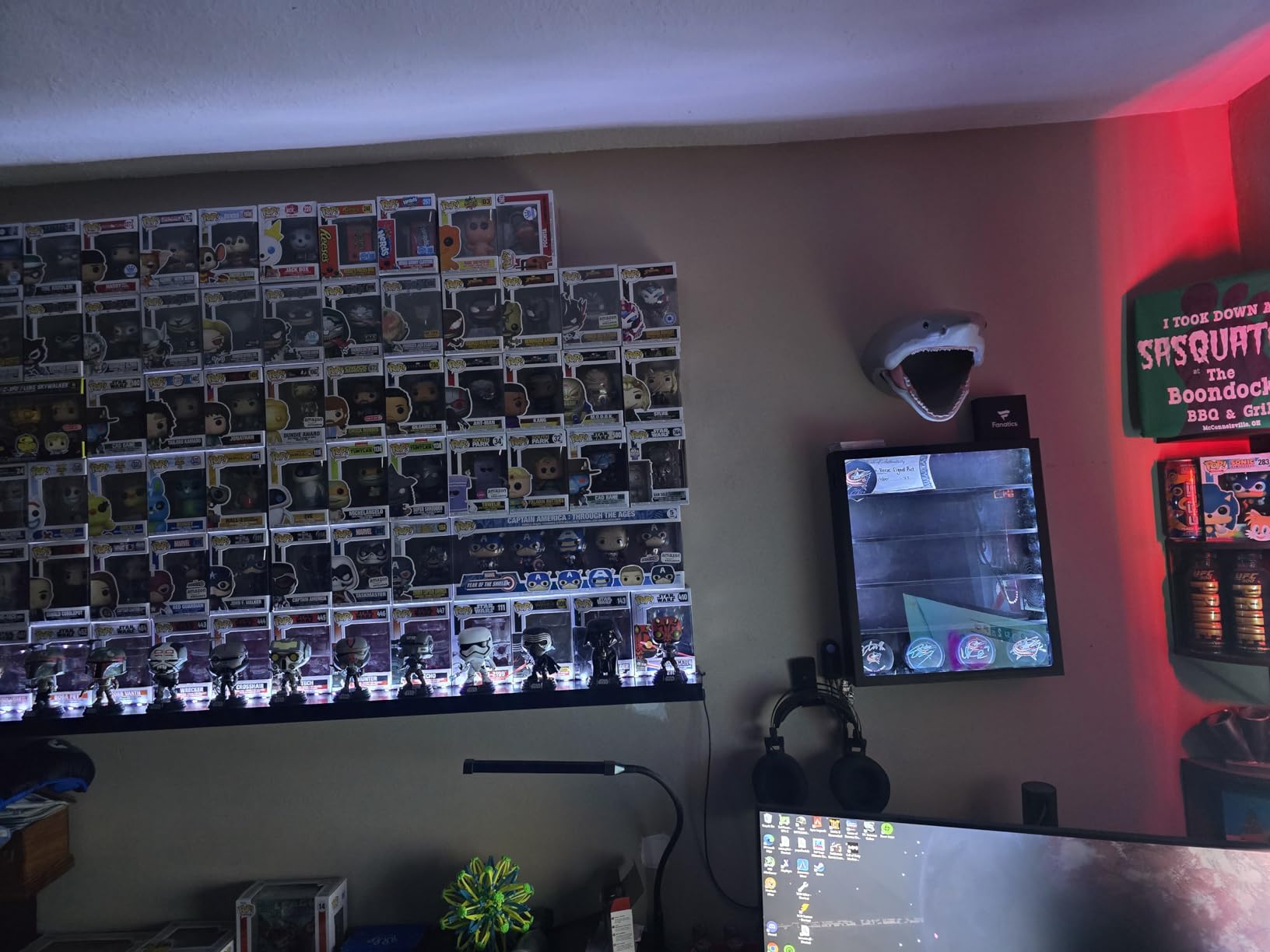 8 PCS RGB Under Cabinet Lighting Kit, 12v Motion Sensor LED Light Strip with Remote, ETL Listed Power Adapter, Music Sync Color Changing Led Lights for Shelves, Cabinet, Counter, Bookcase, 13ft customer photo 1