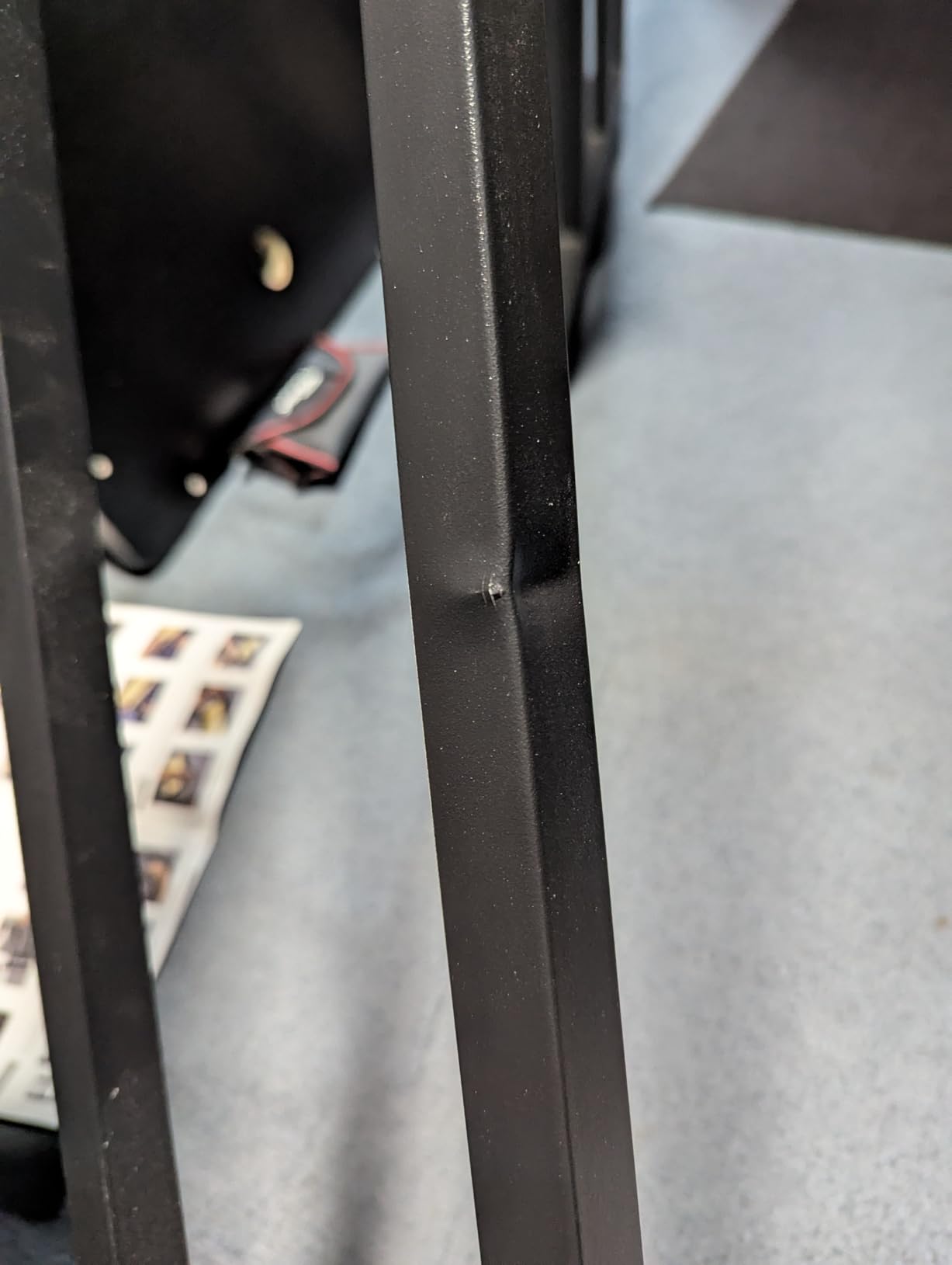 Music Studio Recording Desk with 1 Piano Keyboard Tray, Music Production Workstation, Home Office Furniture Wooden Table (Black Board + Black Frame, 63 inches) customer photo 2