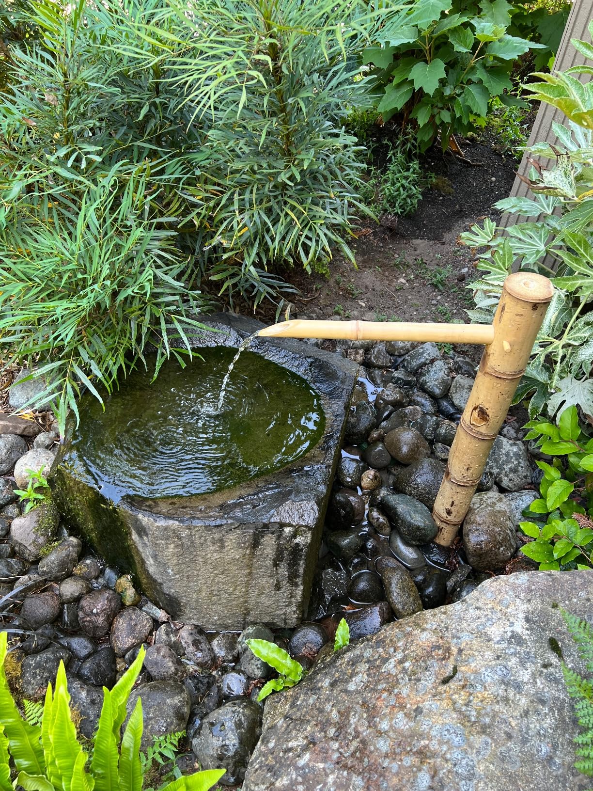 Bamboo Accents Traditional 36 inch Bamboo Fountain (Without Pump) customer photo 1
