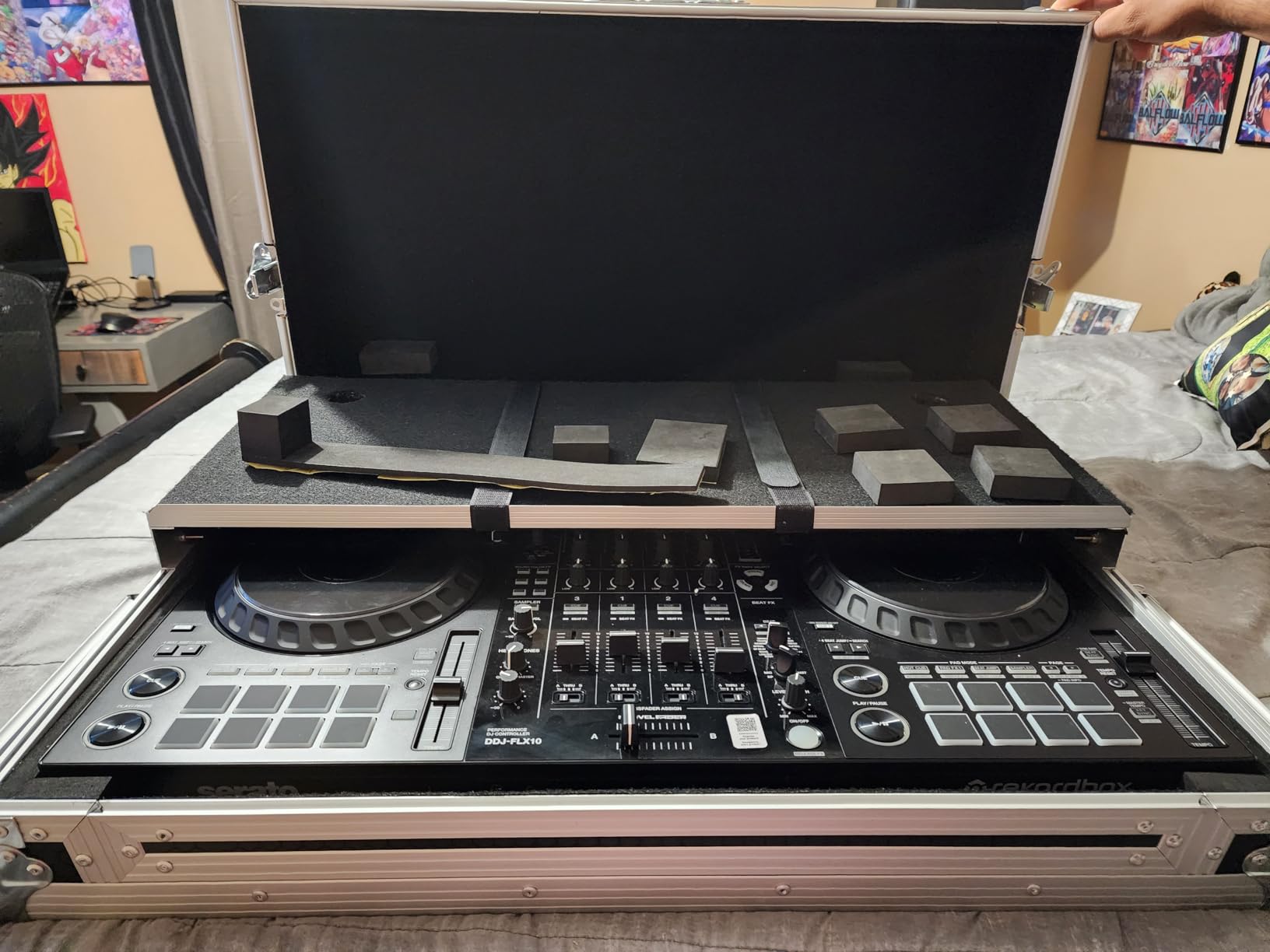 Headliner Flight Case Compatible with Pioneer DJ DDJ-FLX10 with Laptop Platform customer photo 2