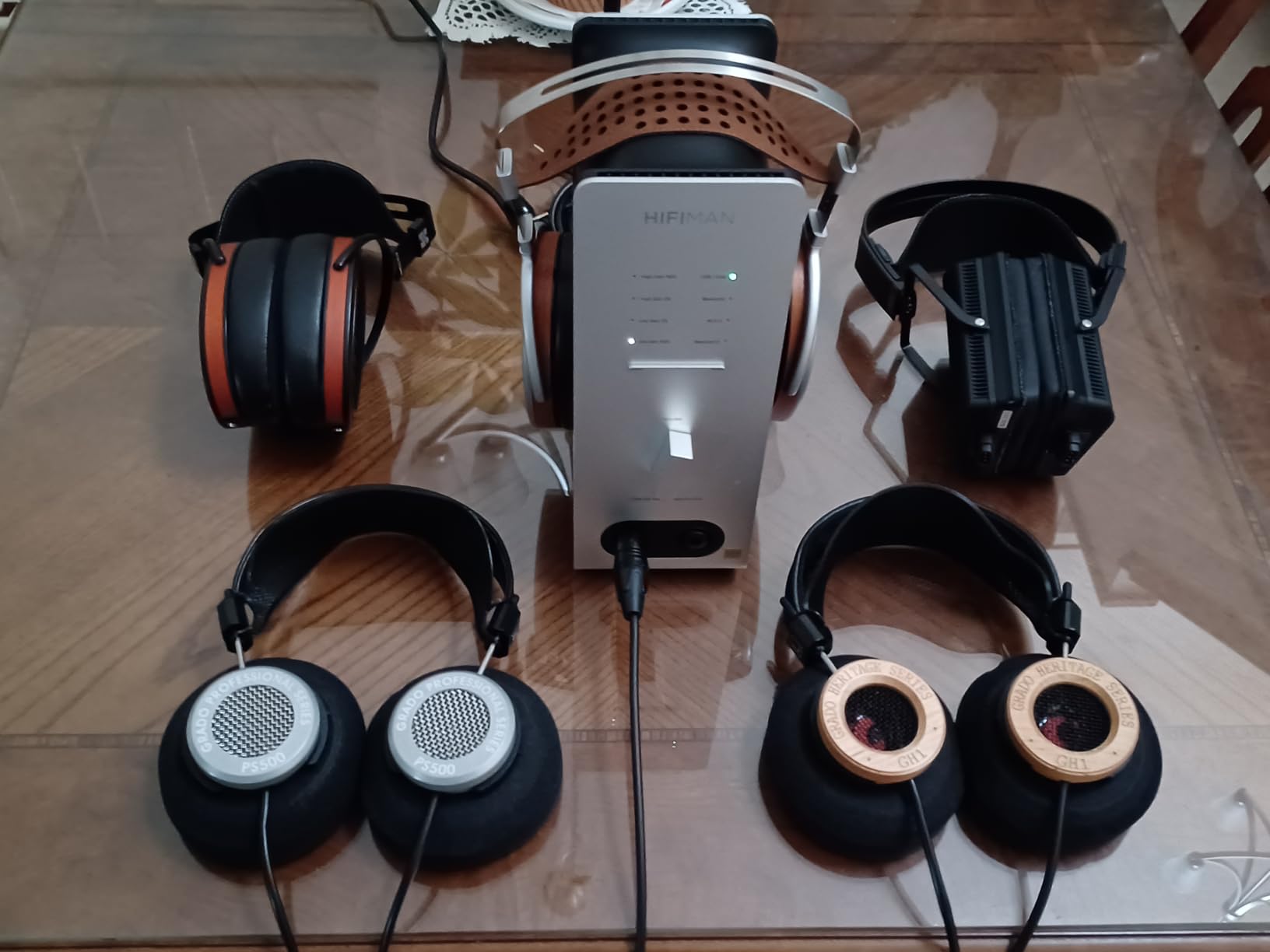 HIFIMAN EF600 Desktop Balanced Headphone DAC& Amplifier HYMALAYA PRO, XLR/RCA/6.35mm Output for Home Audio customer photo 2