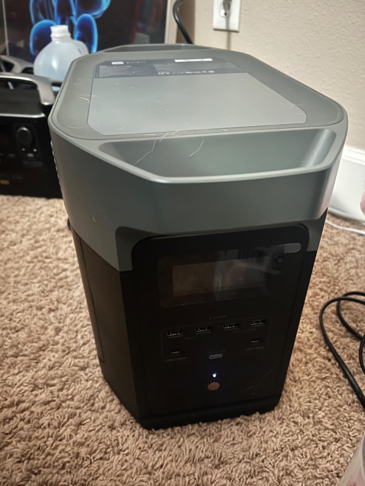 EcoFlow Solar Generator DELTA 2 Max 2048Wh with 2x220W Solar Panel, LFP Battery Portable Power Station, Up to 3400W AC Output, AC + Solar Fast Dual Charging Full Charge in 1 Hr For Camping RV customer photo 2