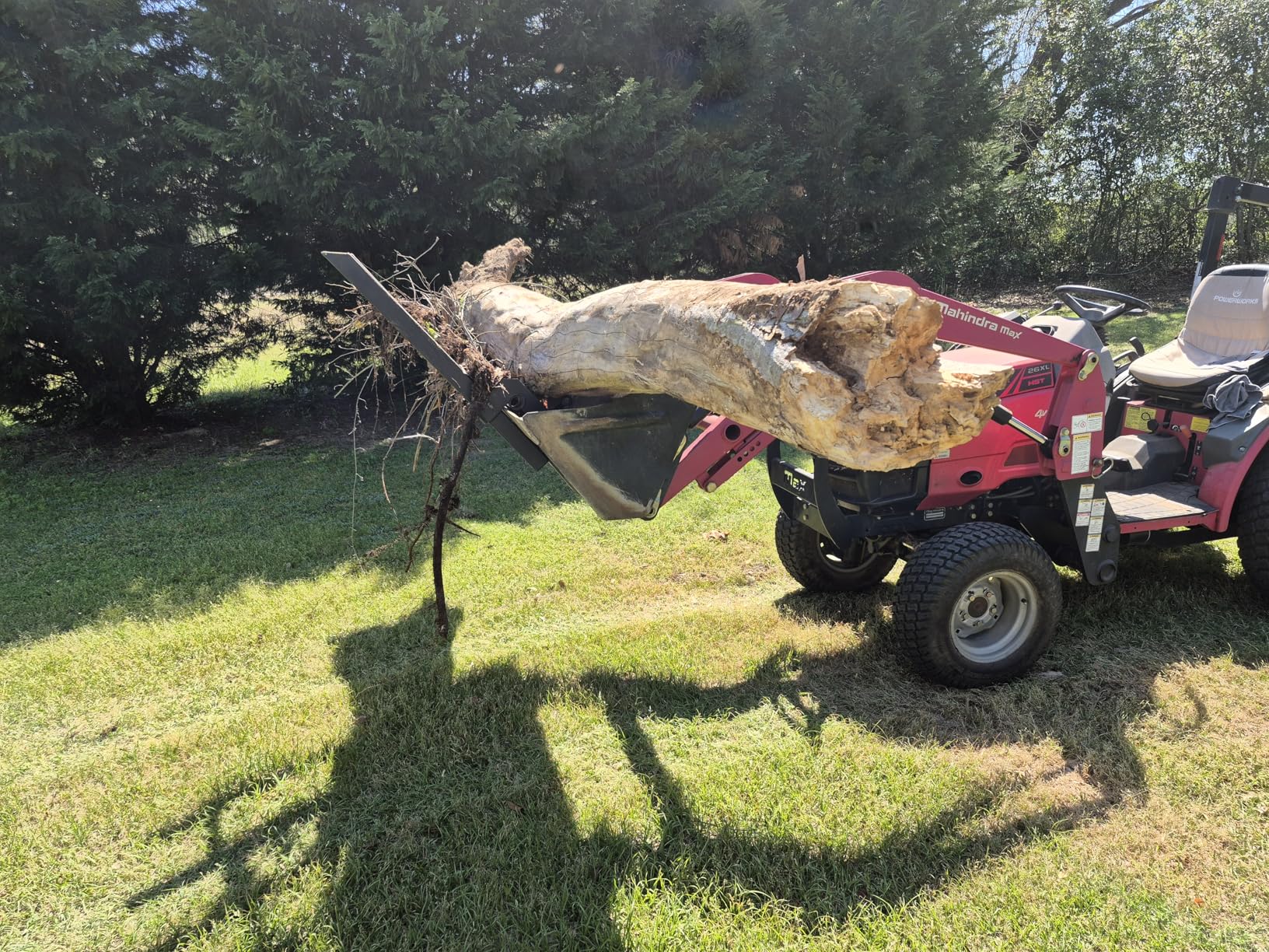 YITAMOTOR Clamp on Debris Forks Fits 48'' Bucket, 2500 lbs Heavy Duty Quick Attach Pallet Forks for Tractor Loader Skid Steer customer photo 2