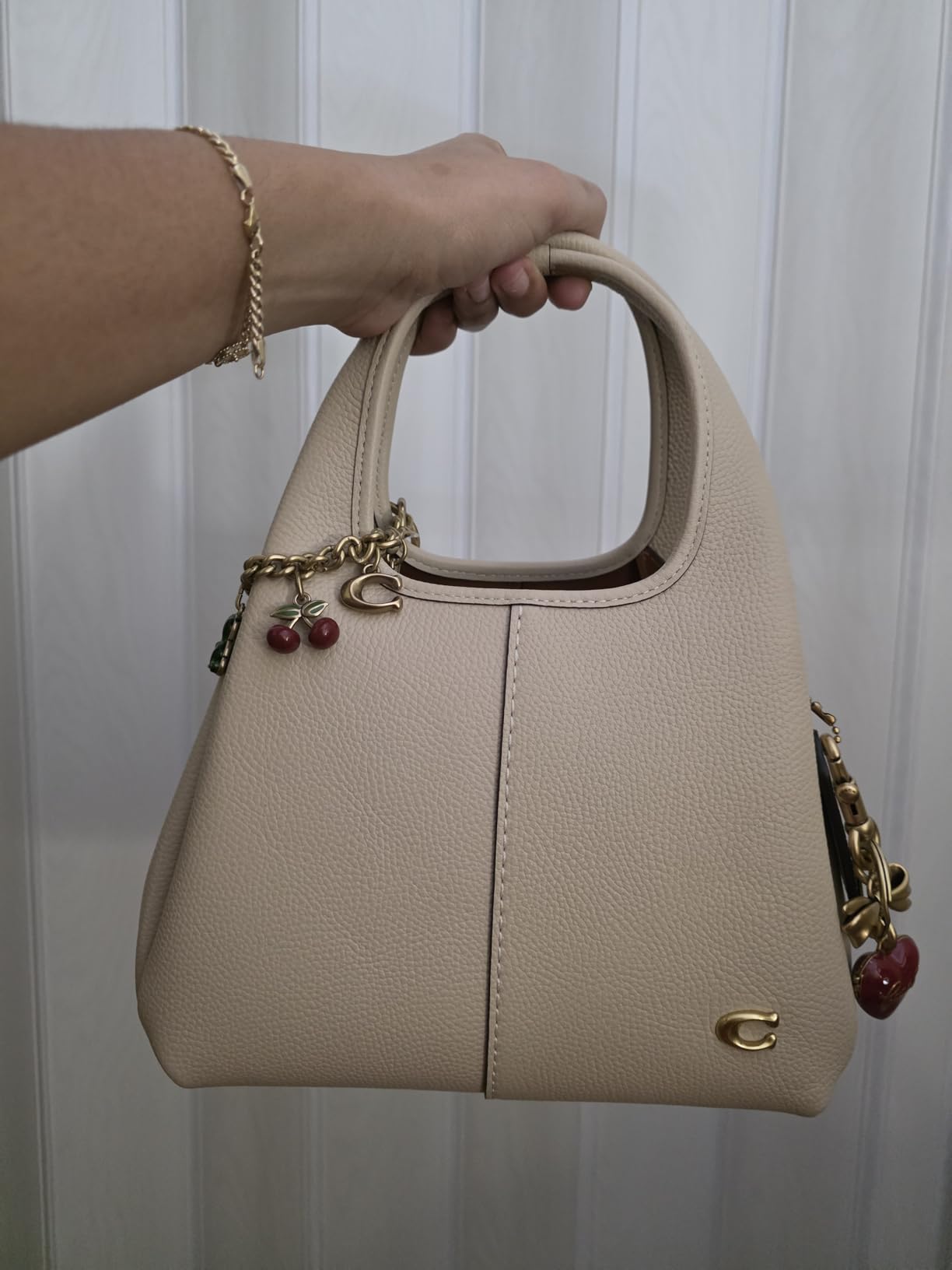 Coach Women's Leather Lana Shoulder Bag customer photo 2