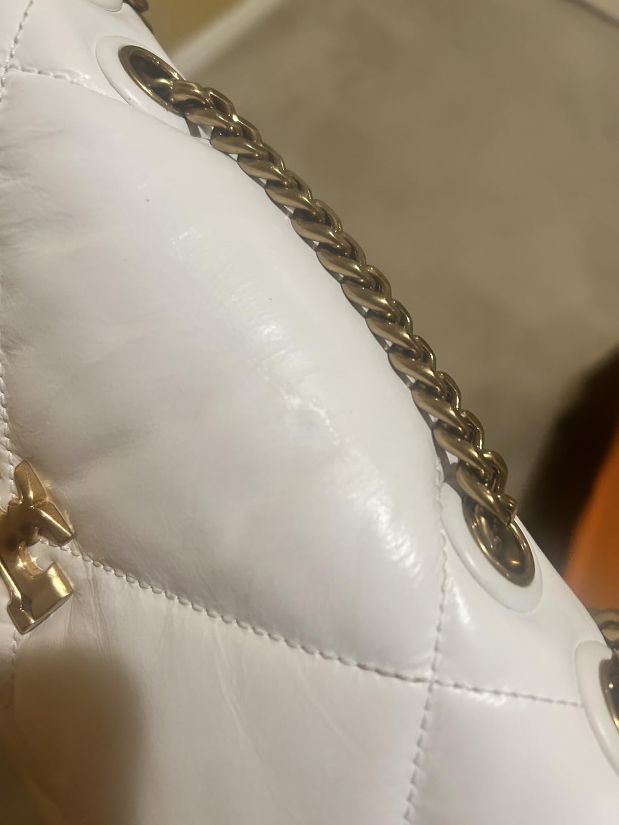 Tory Burch Women's Kira Diamond Quilt Small Convertible Shoulder Bag customer photo 1