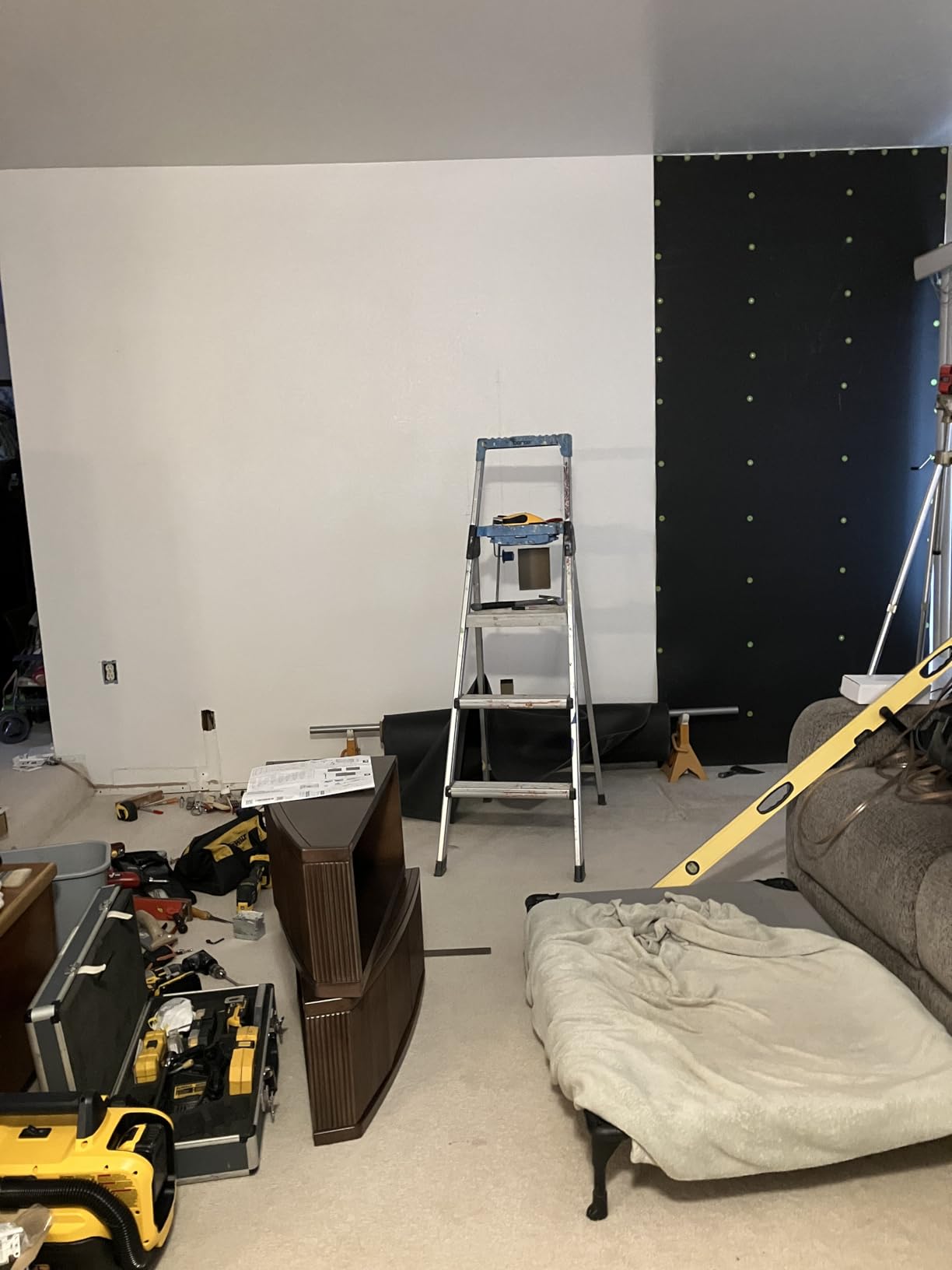 TroyStudio Mass Loaded Vinyl Sound Proof Barrier, 1 lb/sqft, 1 x 8 Feet MLV Insulation Sheet, Anti Vibration Deadening Soundproofing Material customer photo 2