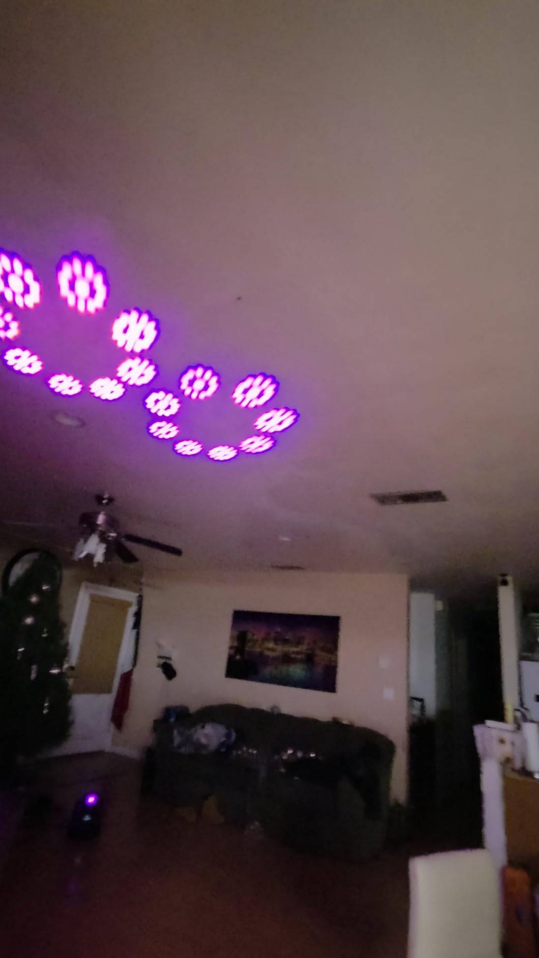 120W LED Moving Head DJ Light Roto Prism Beam Stage Lights 2 Pack, 8 GOBOs 8 Colors DMX 512 12CH Sound for Disco Party Stage Lighting customer photo 2