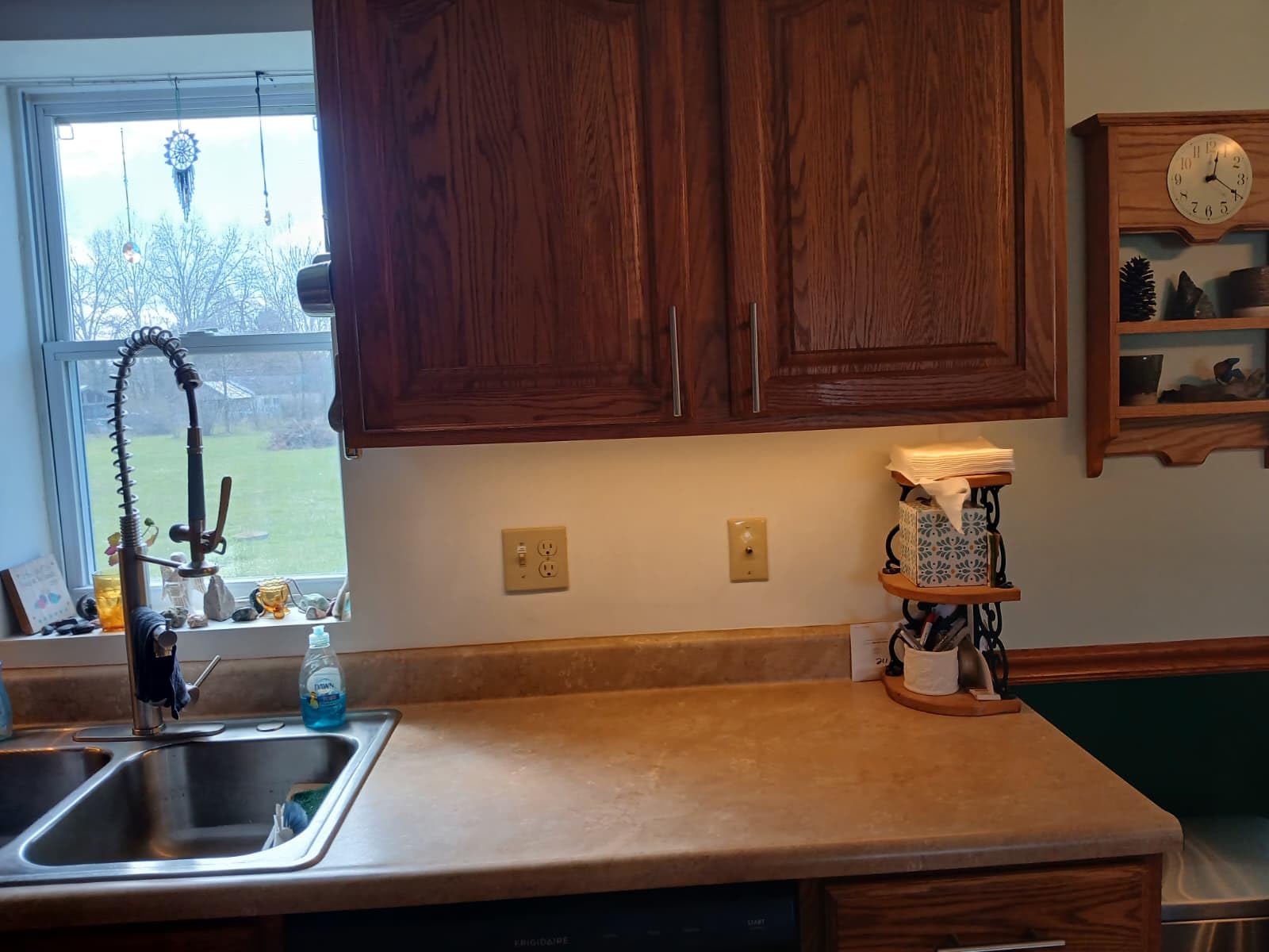 LAFULIT 8 PCS RGB Under Cabinet Lights Kit, App and Remote Control Led Strip Lights, Music Sync Color Changing Led Lights, Plug in Light for Cabinet, Counter, Shelf, Bookcase, 13ft customer photo 2