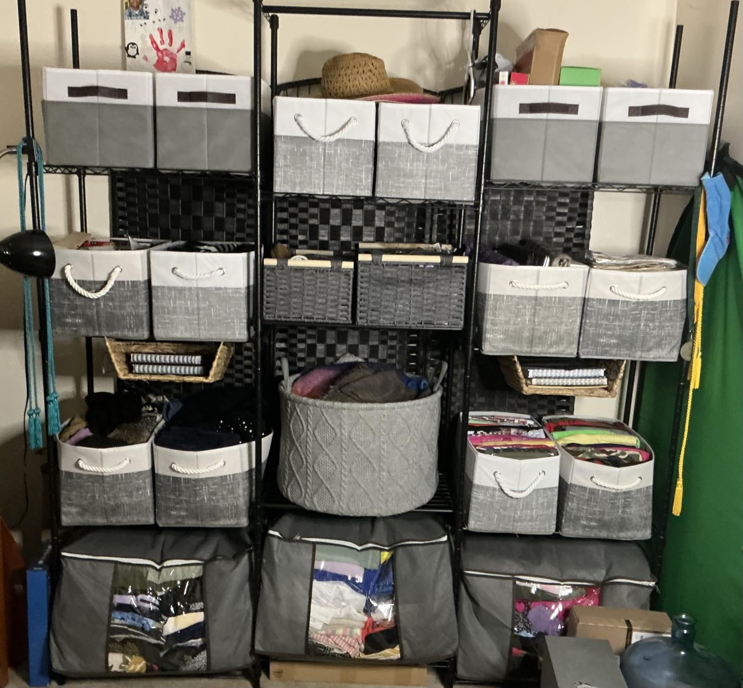 VIPEK S3 Heavy Duty Garment Rack Freestanding Clothes Rack Closet Storage Organizer Large Wardrobe with 6-Tier Shoe Rack, Hanging Rod, Adjustable Shelf, 68.9