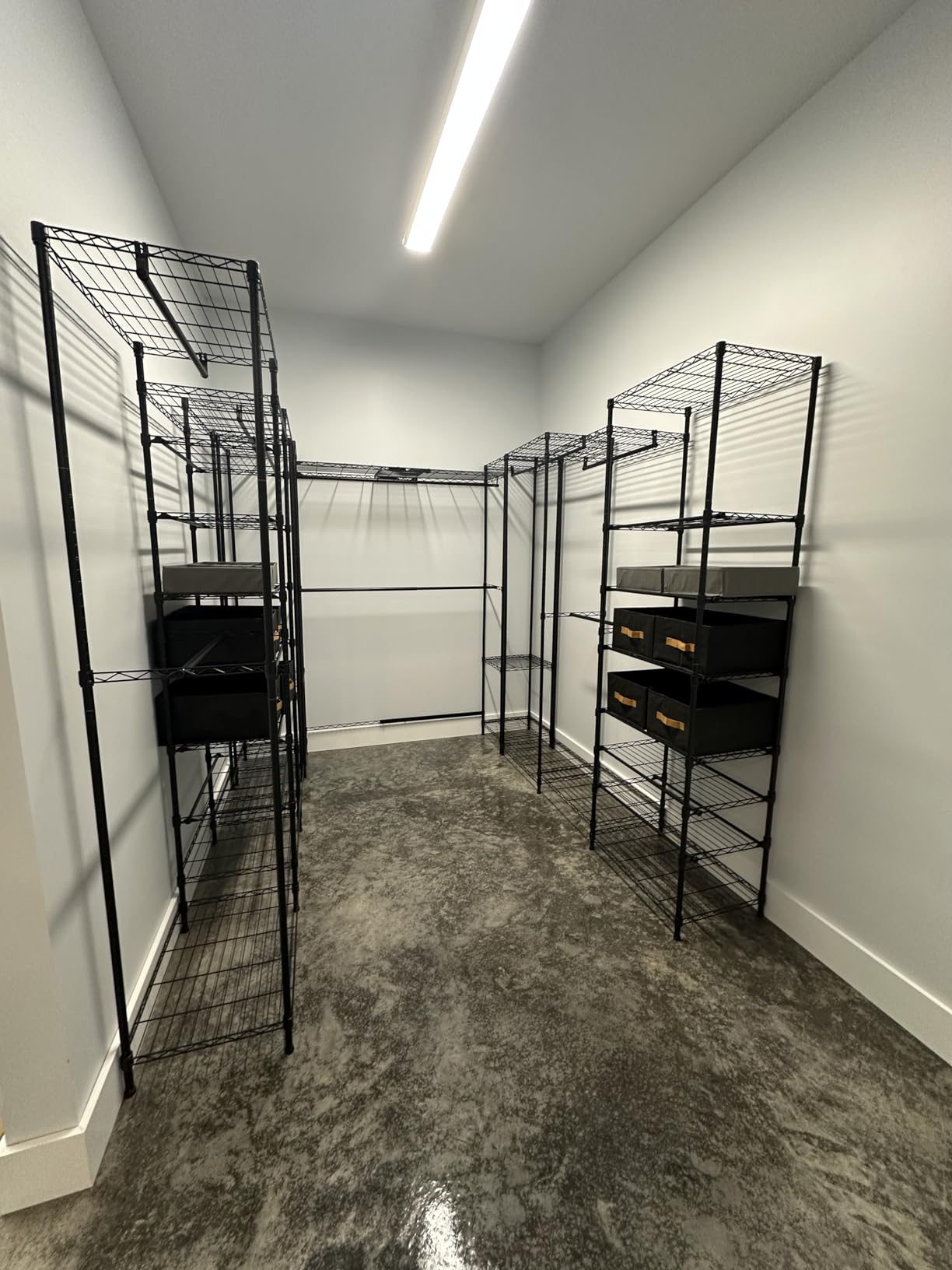 VIPEK S3 Heavy Duty Garment Rack Freestanding Clothes Rack Closet Storage Organizer Large Wardrobe with 6-Tier Shoe Rack, Hanging Rod, Adjustable Shelf, 68.9