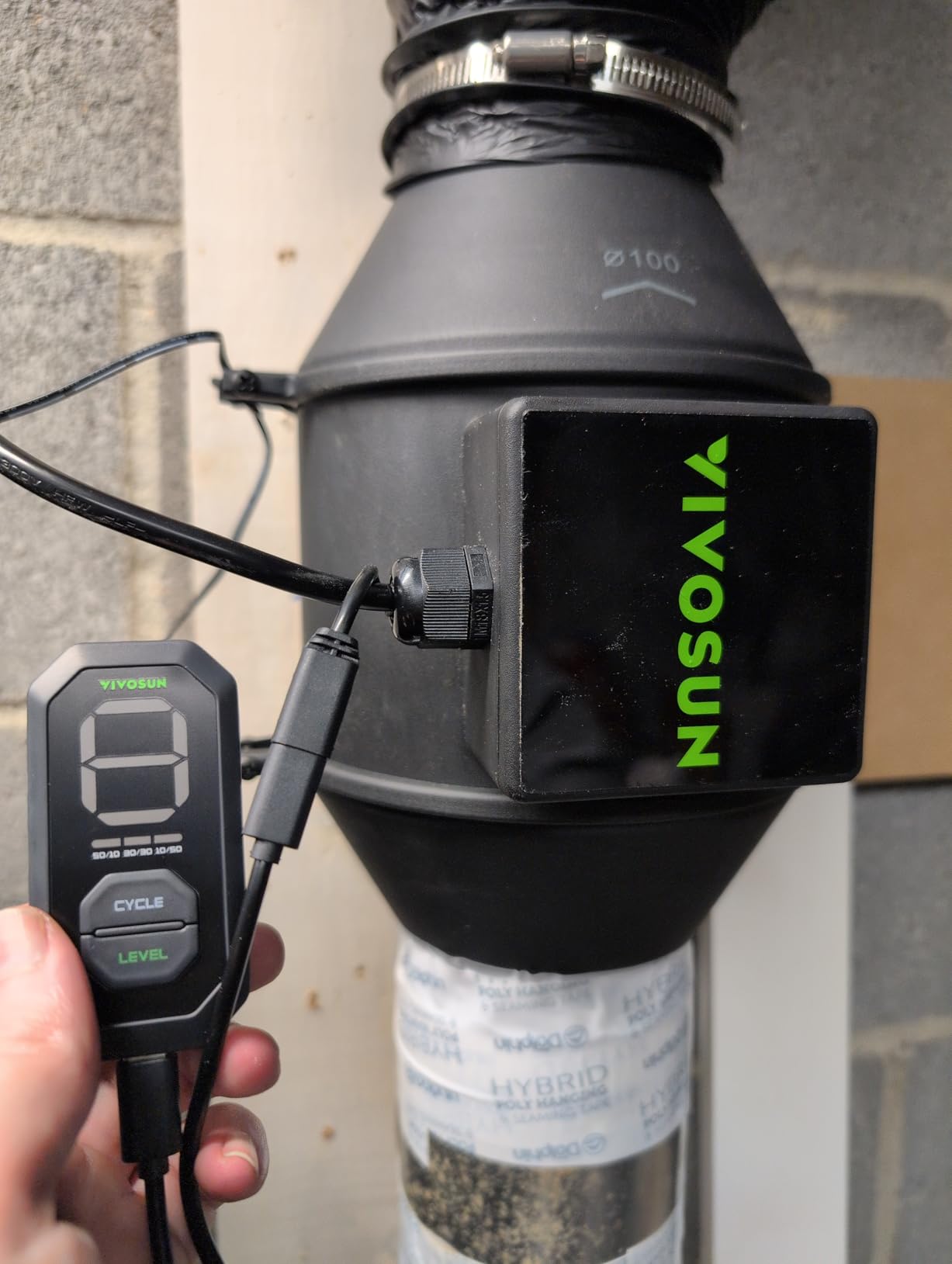 VIVOSUN Smart Air Filtration T4 Kit 4