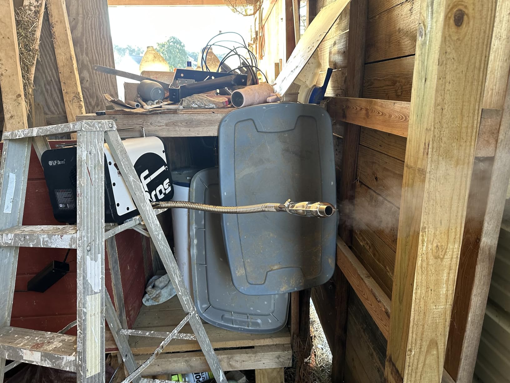 LF Bros 110V/12/24V 5KW Diesel Heater, All-in-One 5L Air Diesel Parking Space Heater with Stylish Design, Come with Remote Control and LCD Screen, Suitable for Home Shop Garage Camper customer photo 2