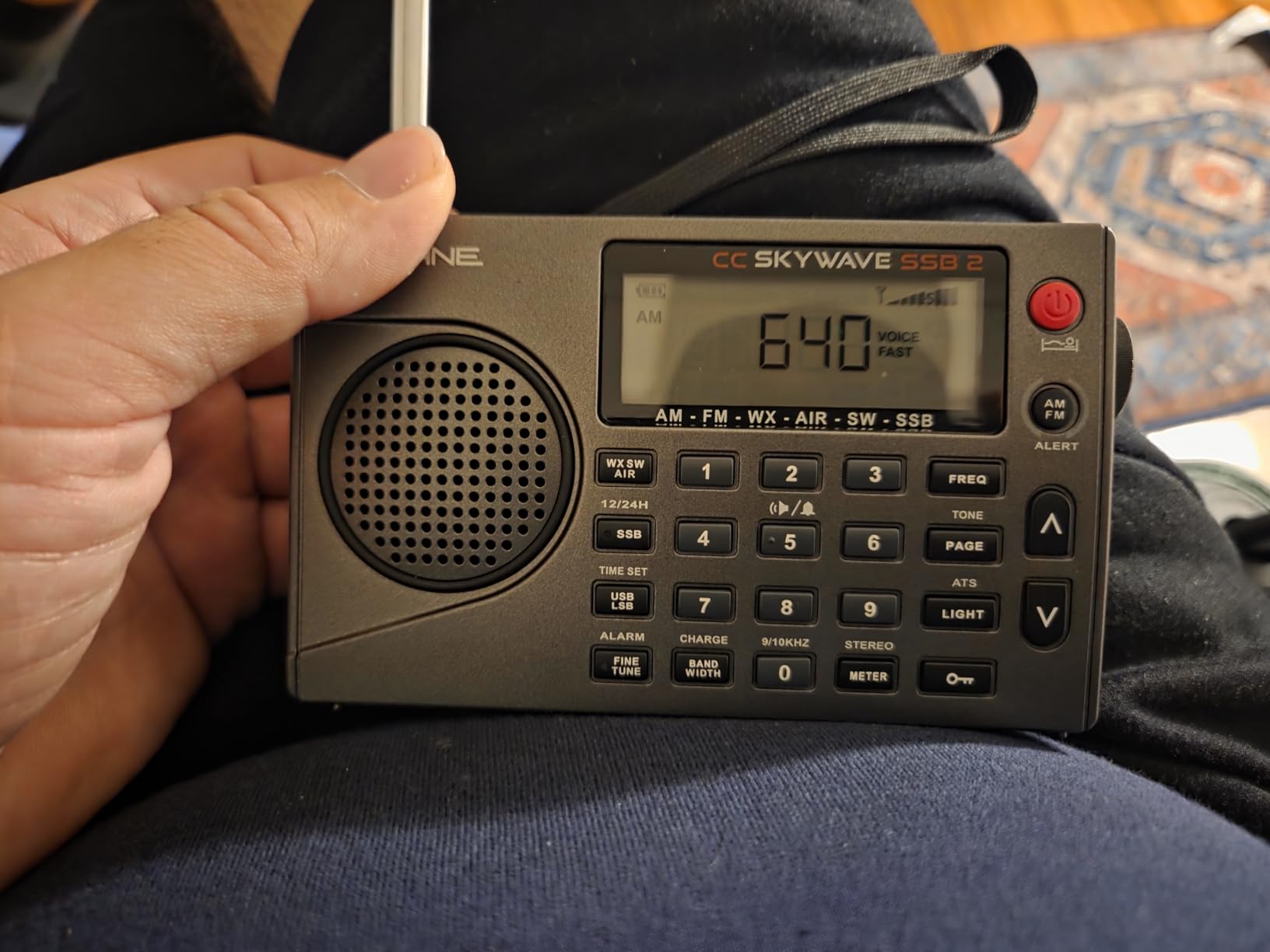 C. Crane CC Skywave SSB 2 AM, FM, Shortwave, NOAA Weather + Alert, Scannable VHF Aviation Band and Single Side Bands Small Battery Operated Portable Travel Radio customer photo 1