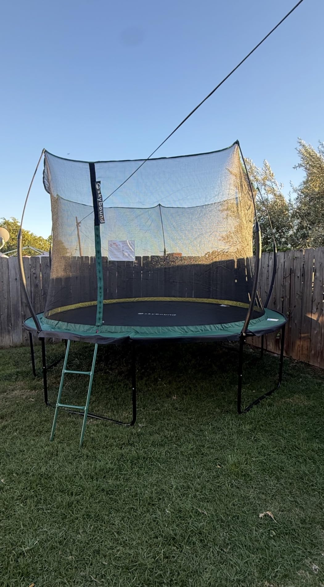 SkyBound 14 FT Springless Trampoline for Kids and Adults - Recreational Trampolines with AntiRust Coating - Bungee Cords Outdoor Trampoline customer photo 1