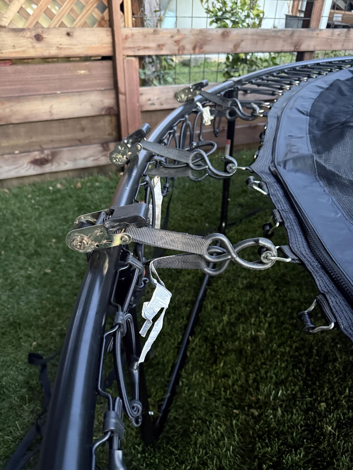 SkyBound 14 FT Springless Trampoline for Kids and Adults - Recreational Trampolines with AntiRust Coating - Bungee Cords Outdoor Trampoline customer photo 2