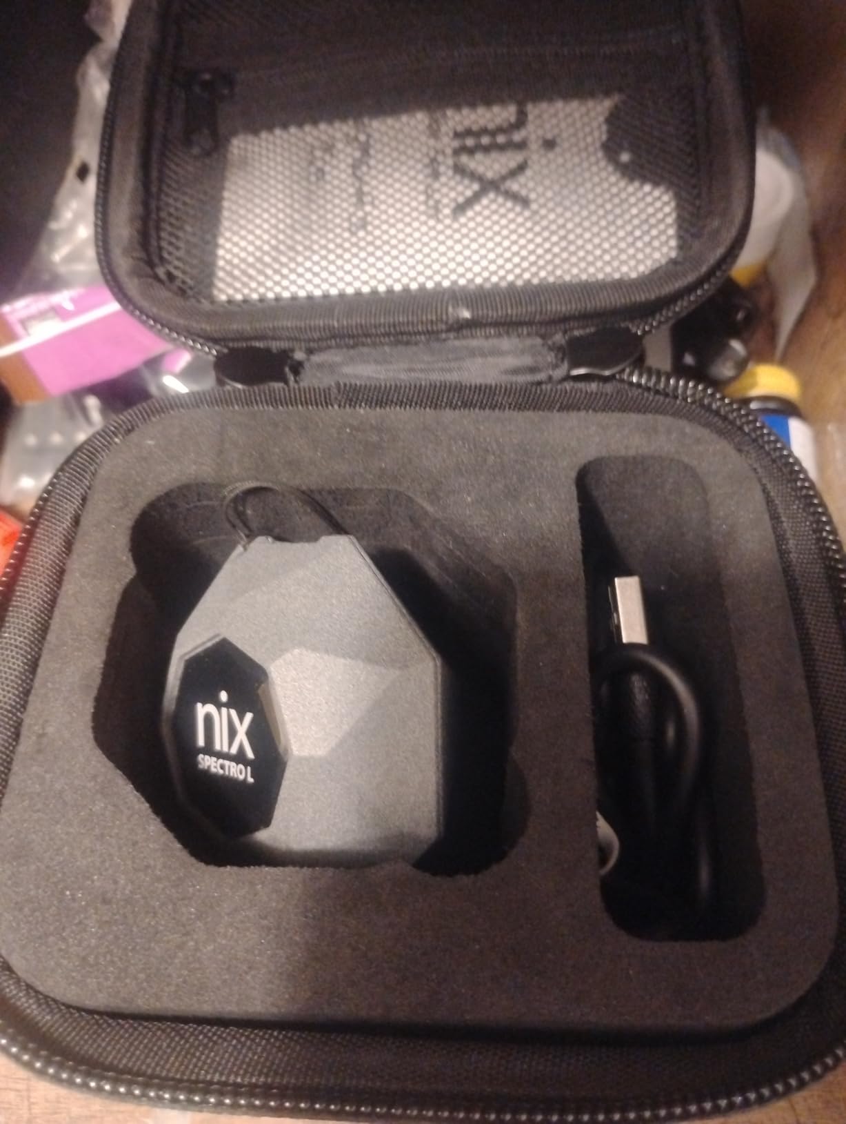 Nix Spectro L Spectrophotometer and Densitometer - Professional Color Matching Technology, Compatibility with 200,000+ Paints, Spectral Data and Delta-E Functionality for Accurate Results customer photo 2