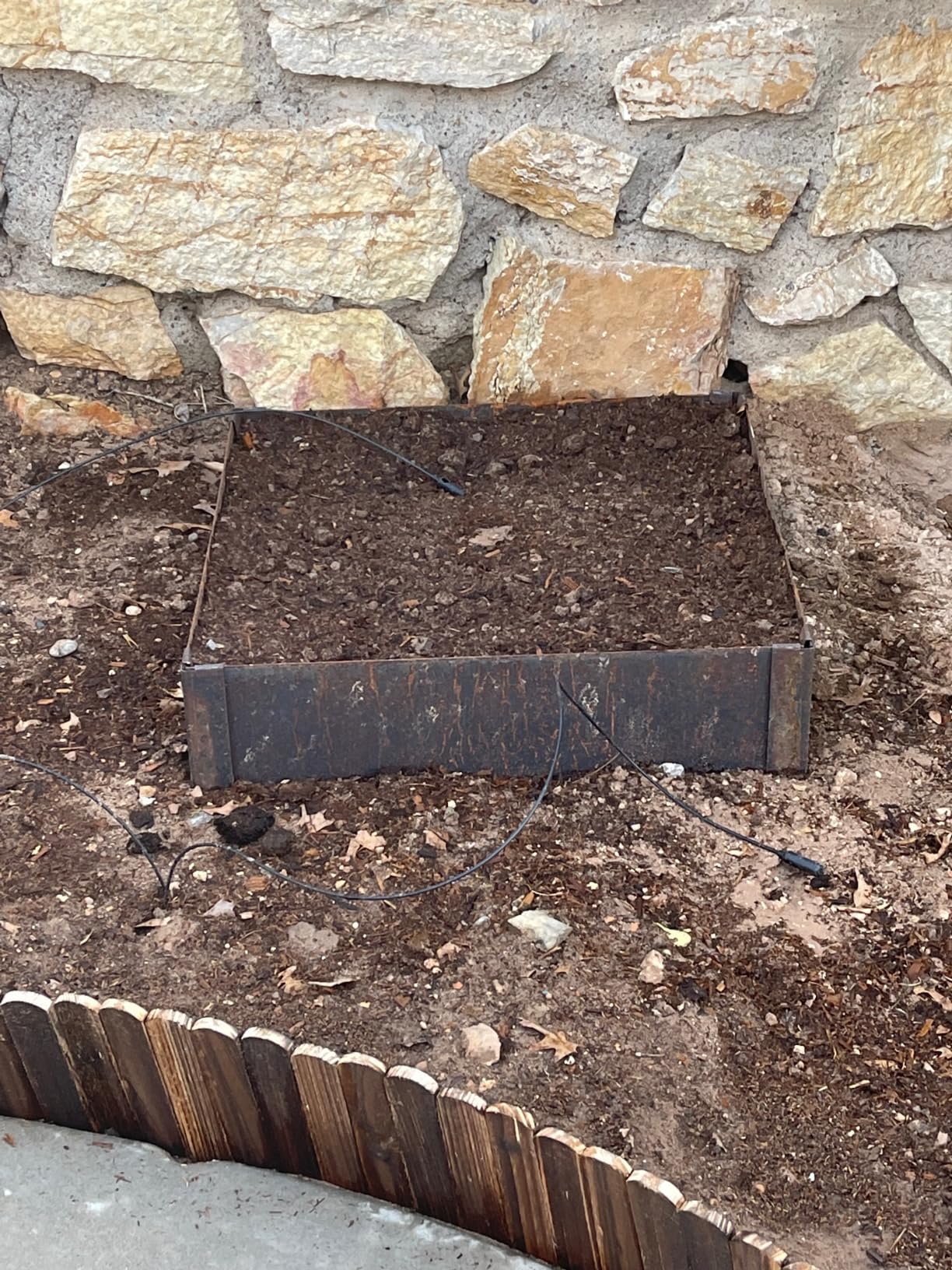 Cor-Ten Steel Raised Planter with Rust Patina Finish, Pre-Rusted Cor-Ten Raised Garden Bed Kit, 2FT x 4FT x 14IN customer photo 2