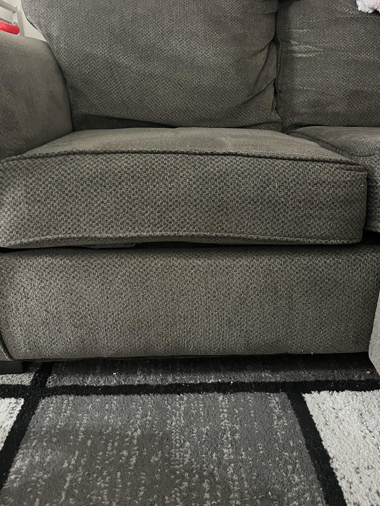 GORILLA GRIP Heavy Duty Couch Cushion Support Board to Fix Sagging Sofas, 21.5 x 70 Sofa, Thick Plywood Boards Add Strong Seat Supports, Stays in Place, Replacement Stuffing Under Couches, Grey customer photo 4