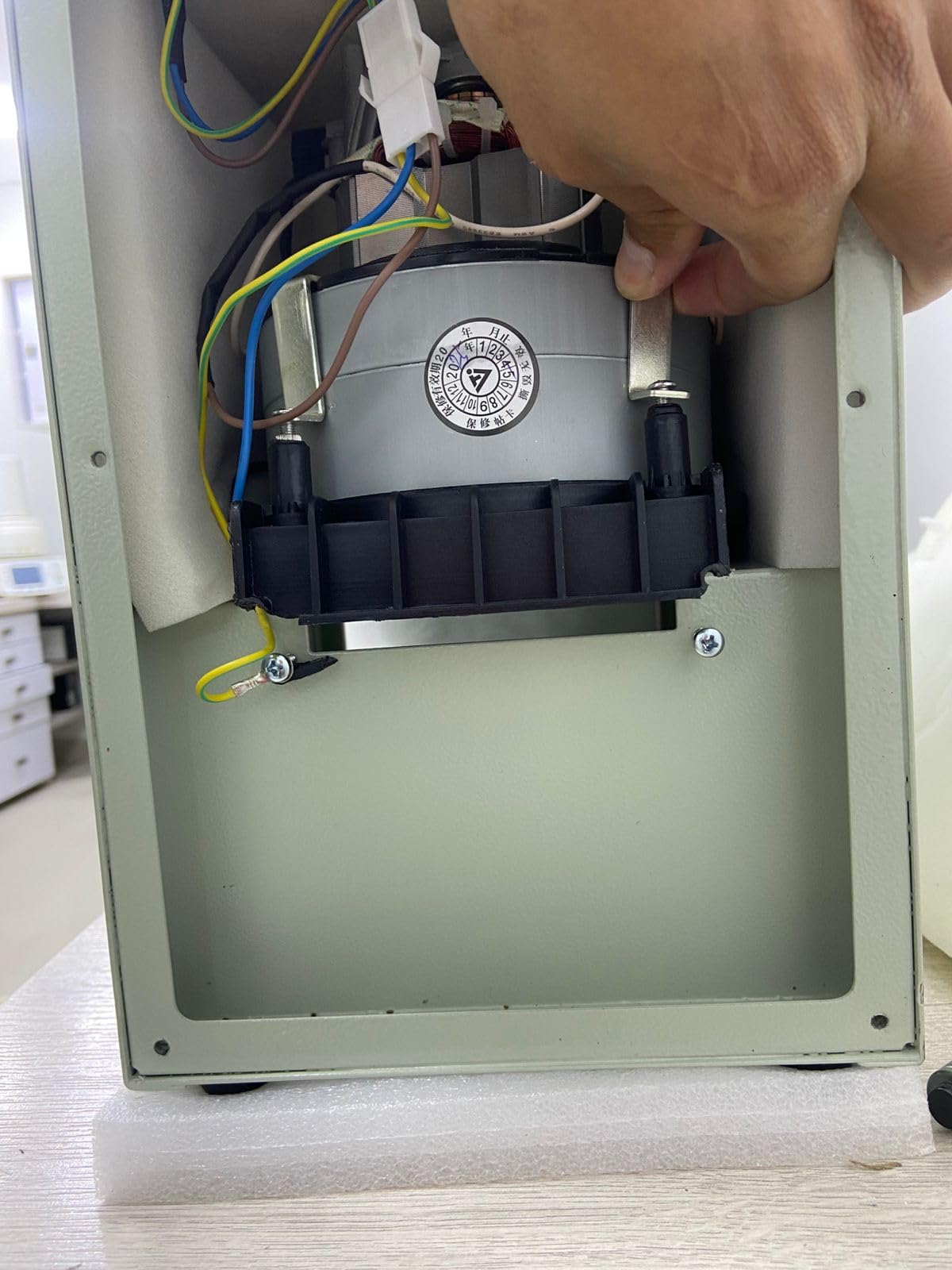 Digital Dental Dust Collector Professional 500W High Power Double Impeller Vacuum Cleaner Artificer Room Dentistry Lab Dust Suction System customer photo 2