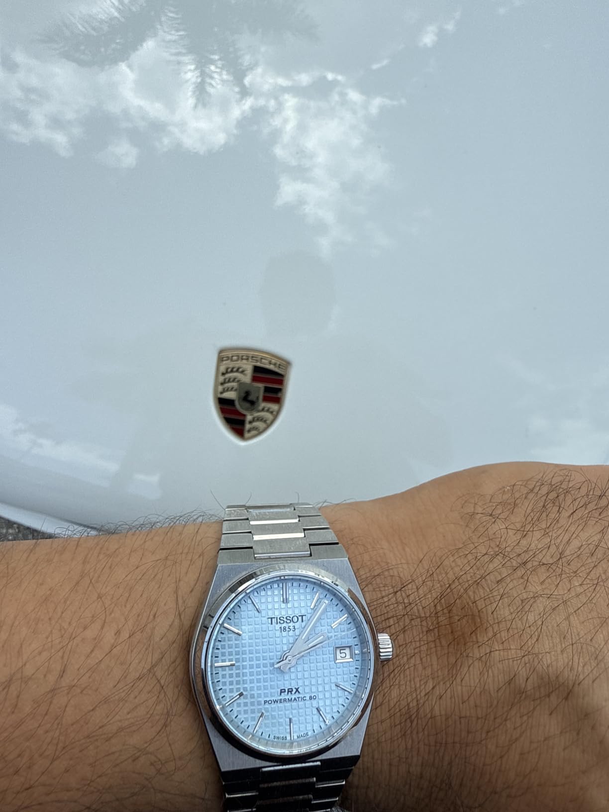 PRX Powermatic 80 35mm, Swiss Automatic Watch for Men & Women, Stainless Steel, T1372071135100 customer photo 1