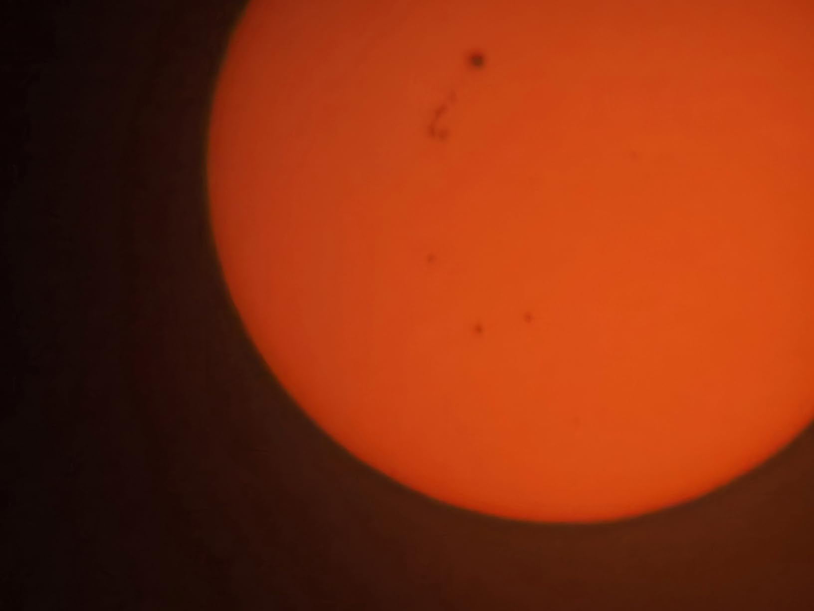 Celestron EclipSmart Universal Solar Filter for Telescopes | ISO 12312-2 Compliant, Observe Eclipses & Sunspots, Fits 75-100mm Telescope Tubes, Safe White-Light Viewing, Easy Install customer photo 1