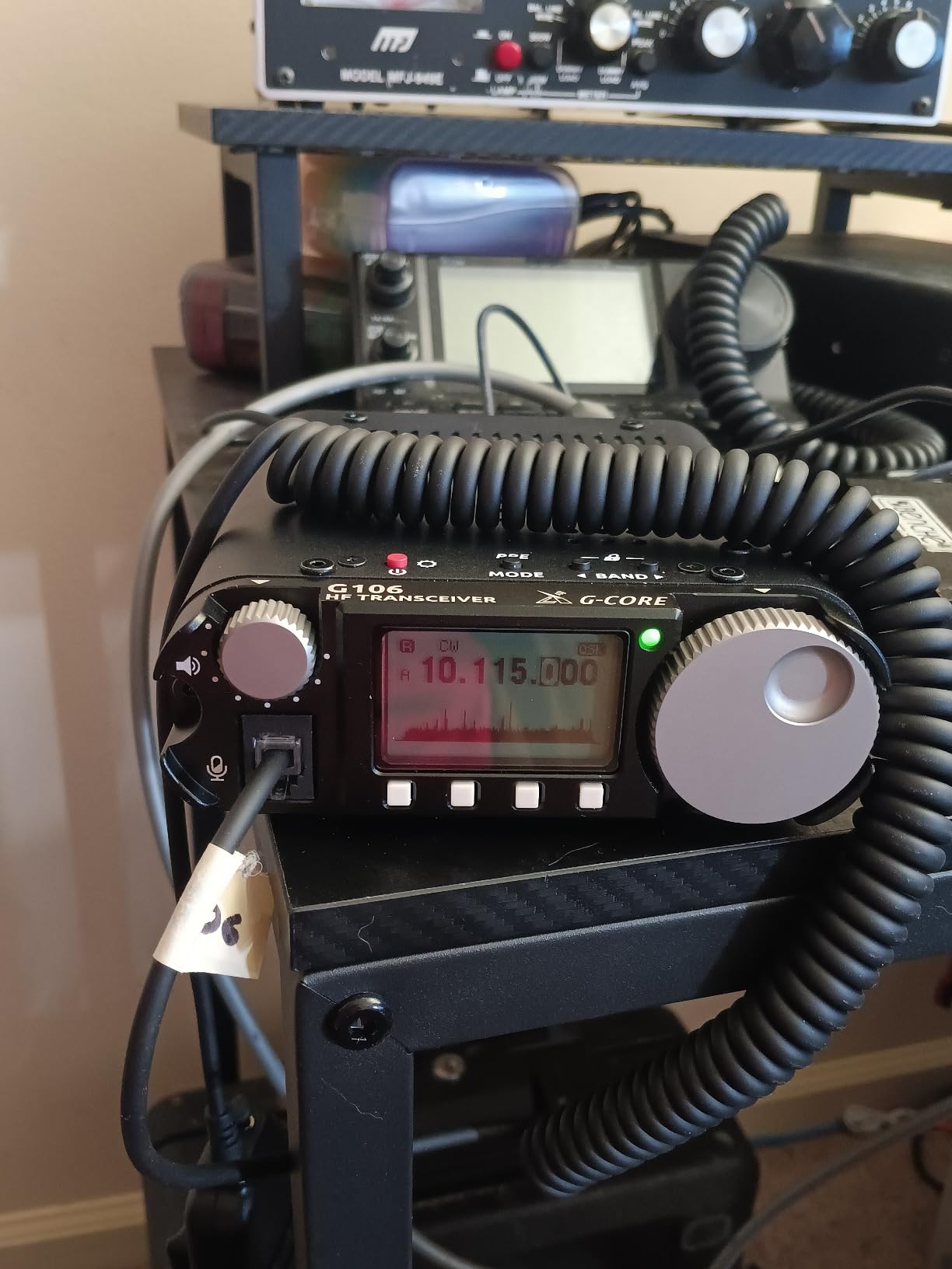Xiegu G106 HF Transceiver SDR SSB/CW/AM/WFM Support FT8 customer photo 2