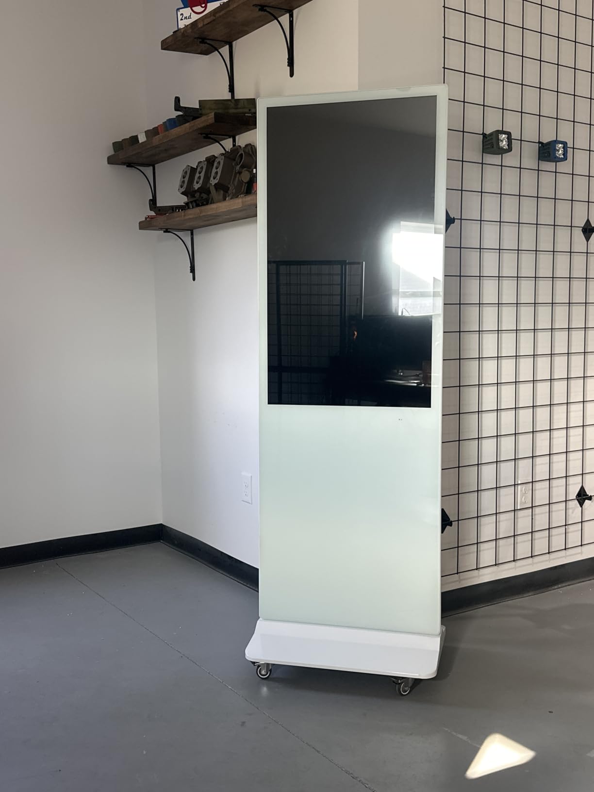 MWE 49 Inch Indoor Digital Signage Touchscreen Kiosk Floor Standing Advertising Display LCD Totem Interactive Display Poster Android System with Auto Media Player customer photo 1