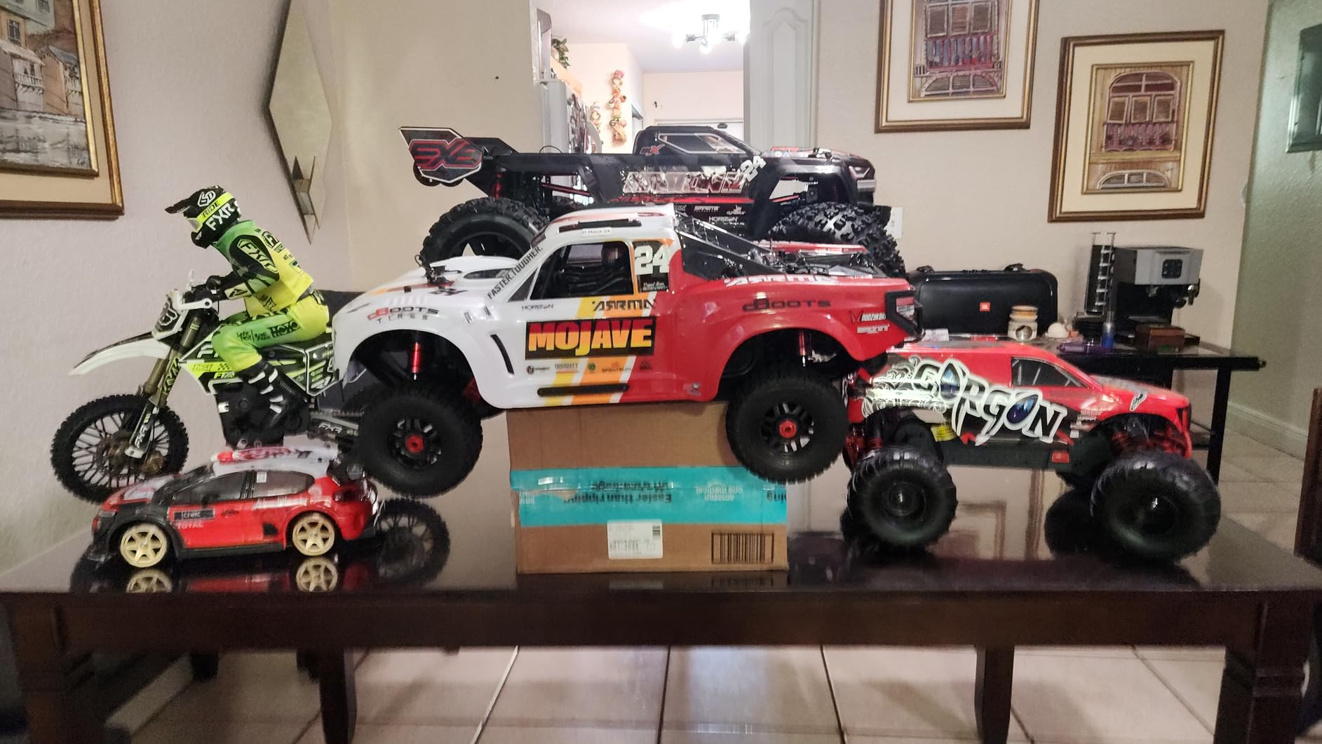 ARRMA Mojave RC Truck 4X4 4S BLX 1/8th Scale Desert Truck RTR customer photo 2