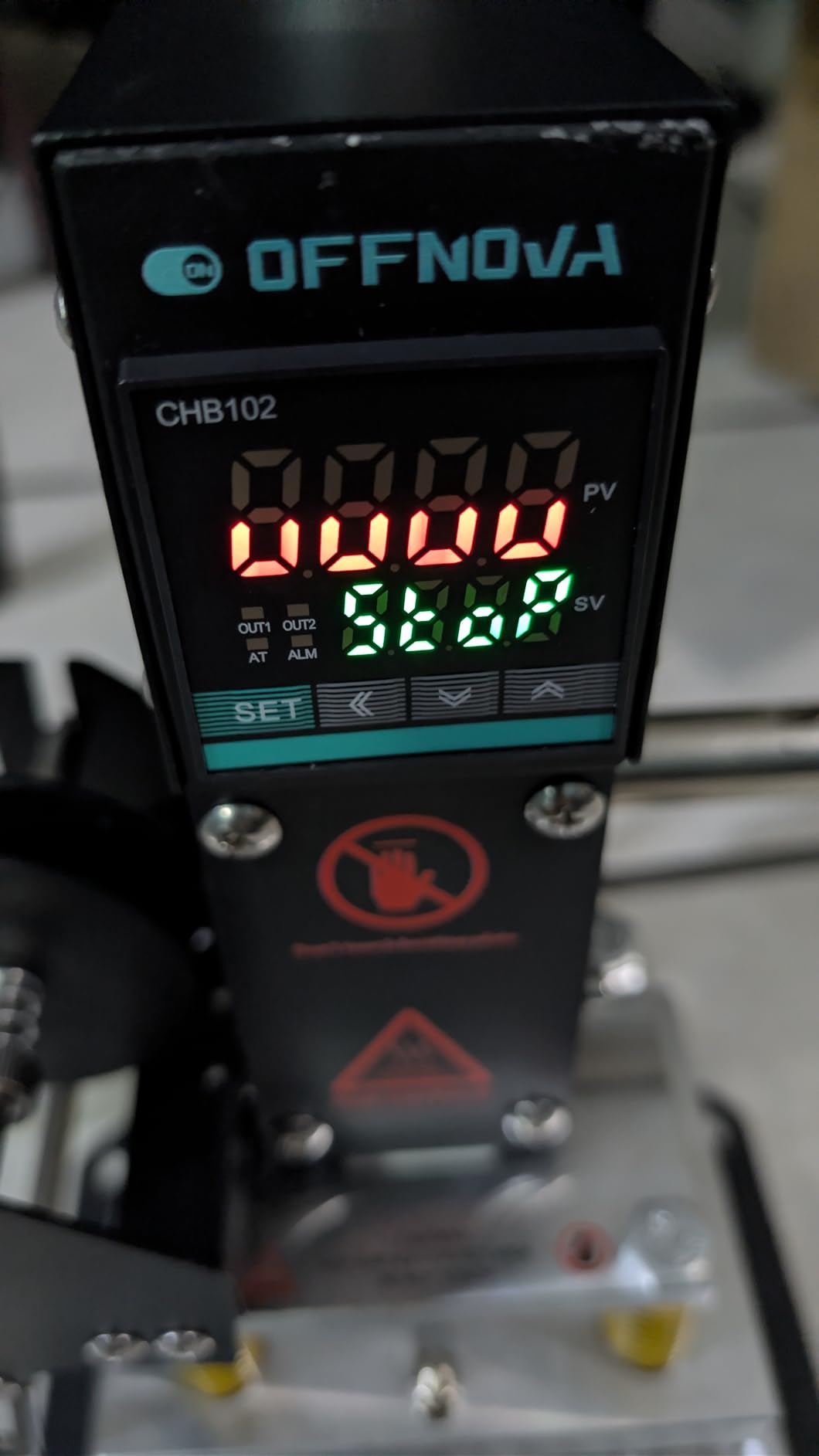 Hot Foil Stamping Machine 10x13cm with U-Slot & Movable Table, 110V Digital Embossing Machine Manual Tipper Stamper for PVC Wood PU Leather Logo customer photo 1