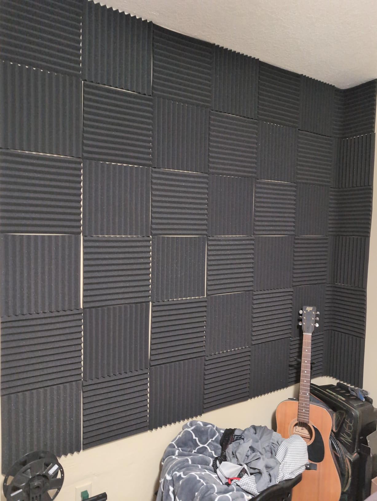 Focusound 52 Pack Acoustic Foam Panels 1