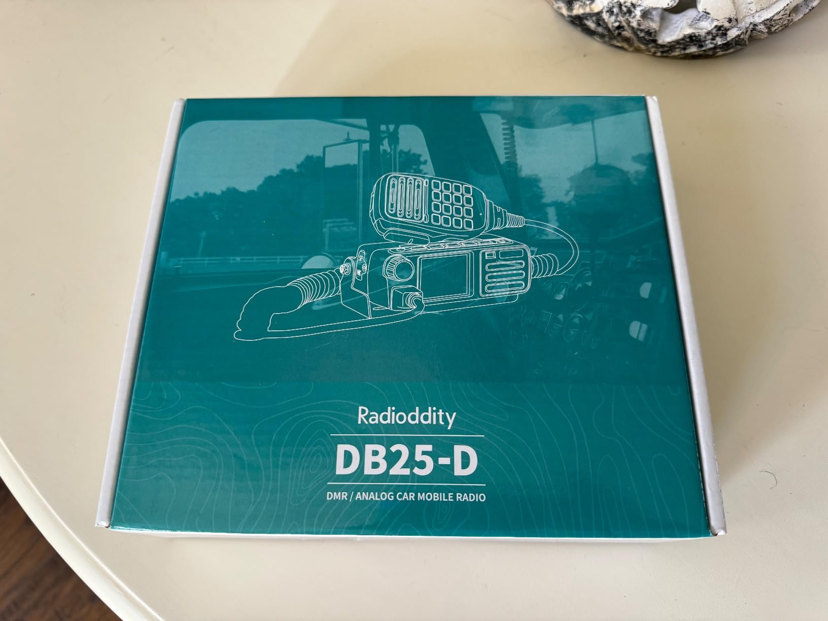 DB-25D Pro Dual Band DMR Mobile Radio, 20W VHF UHF Ham Amateur Radio Digital Transceiver with GPS APRS, 4000CH 500,000 Contacts, Dual Time Slot Tier II Vehicle Car customer photo 1