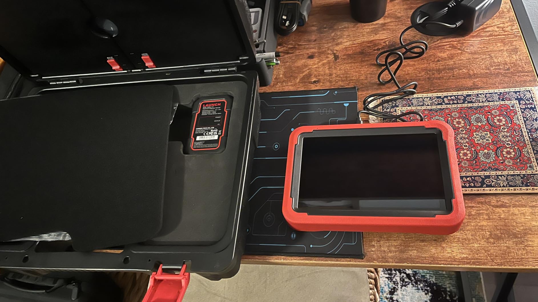 Launch X431 PROS V 5.0 2026 Newly Bidirectional Scan Tool Bluetooth Launch Scanner with DBSCar VII Connector 38+ Reset for All Cars Online ECU Code CANFD FCA AutoAuth VAG Guide 2 Yrs F-Ree Update customer photo 2