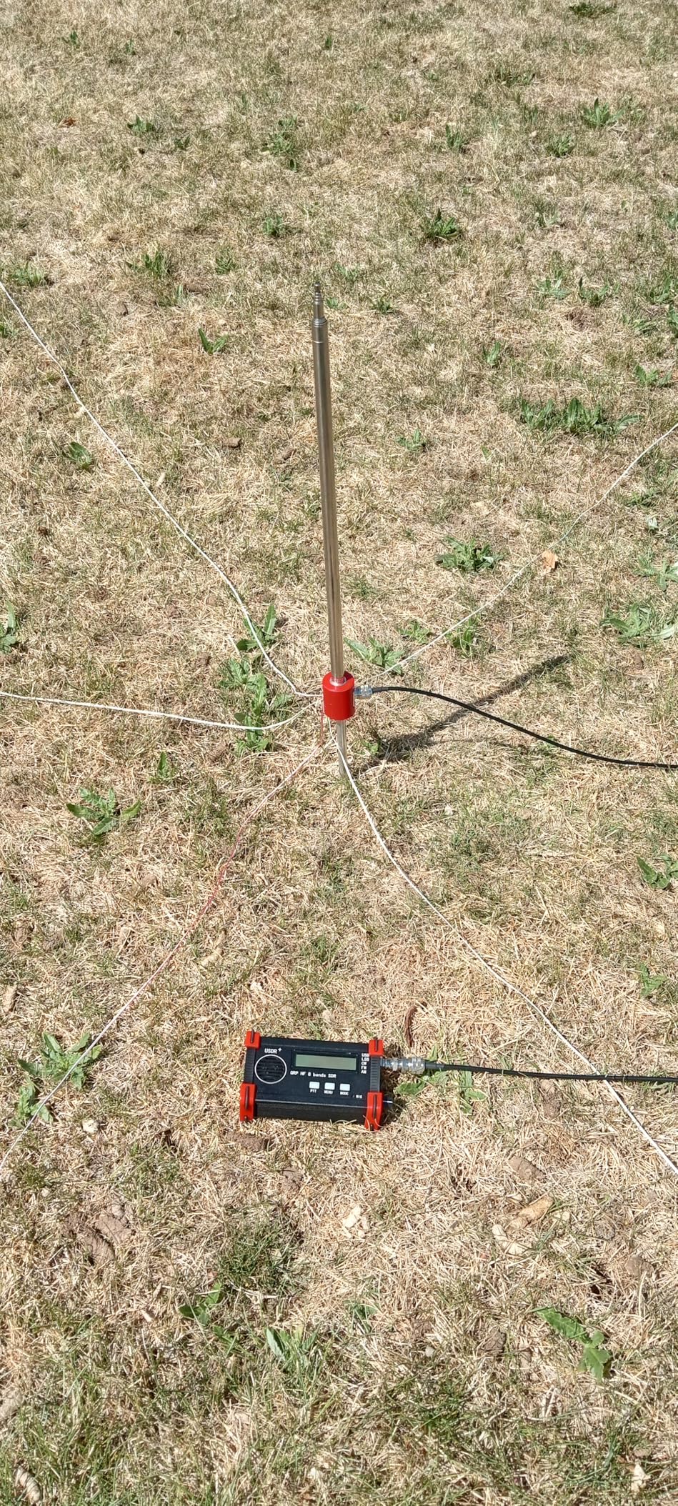 8 Band SDR QRP SSB CW Transceiver with Handheld Microphone, Full Mode Support, Aluminum Shell customer photo 1