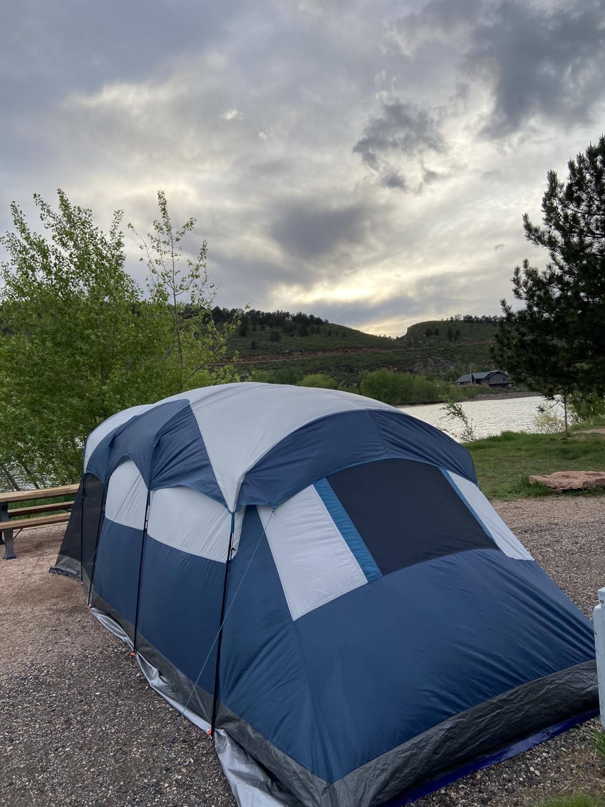 PORTAL 6 Person Family Camping Tent with Screen Room, Water Resistant Big Tunnel Tents with Rainfly, Large Family Tent for Camping, Outdoor, Patio customer photo 1