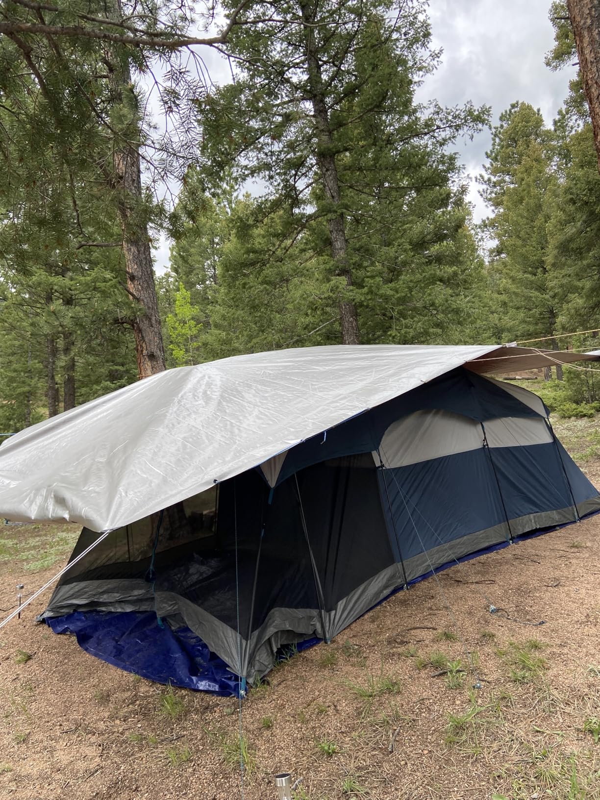 PORTAL 6 Person Family Camping Tent with Screen Room, Water Resistant Big Tunnel Tents with Rainfly, Large Family Tent for Camping, Outdoor, Patio customer photo 2