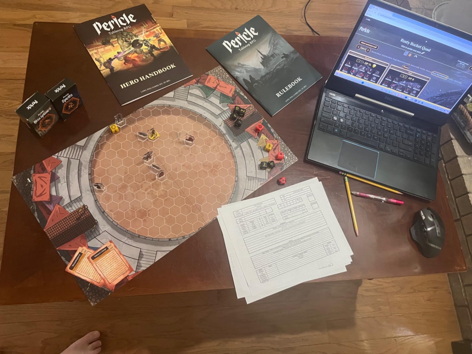 Gathering Darkness (Core Game) Tabletop Roleplaying App-Assisted Game Master, Open Hero Creation System with 100+ Hours of Adventure, 1 to 4 Players, for Ages 13 and Up customer photo 1