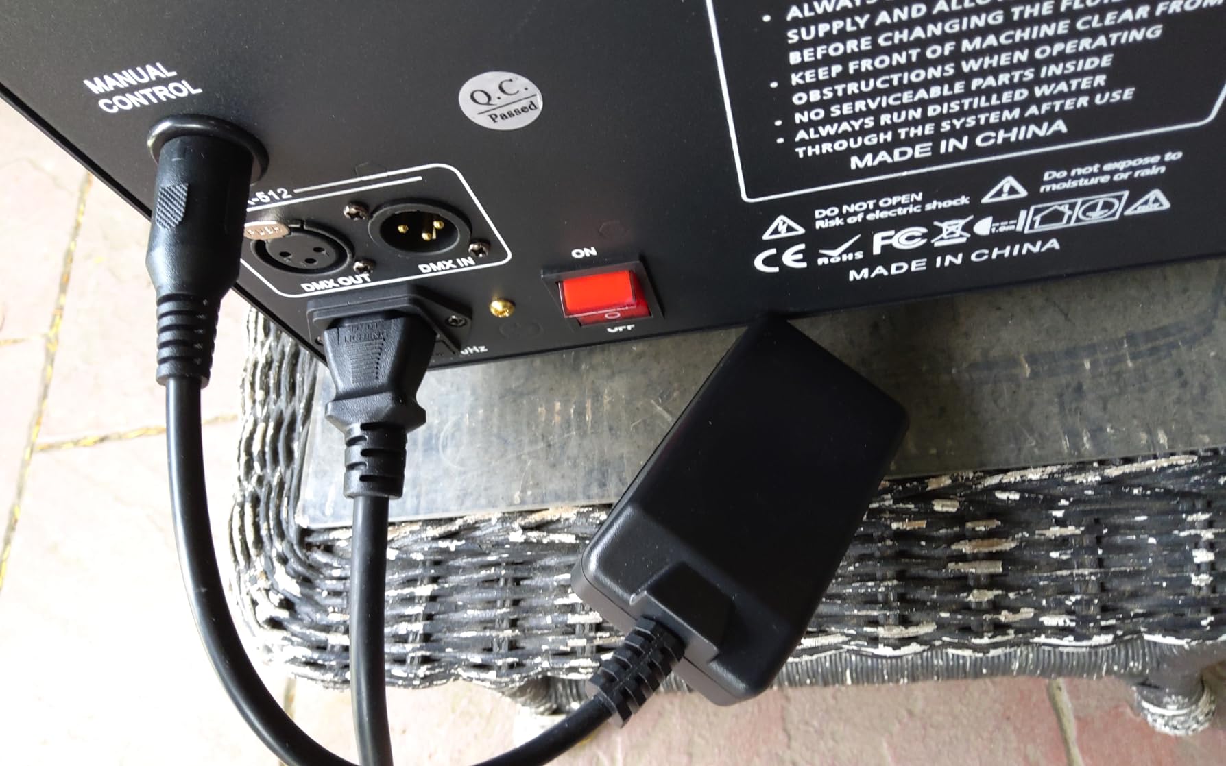 Low Lying Fog Machine, 1200 Watt Water Based Ground Fog Machine with Wireless Remote, DMX 512, Manual Control customer photo 1