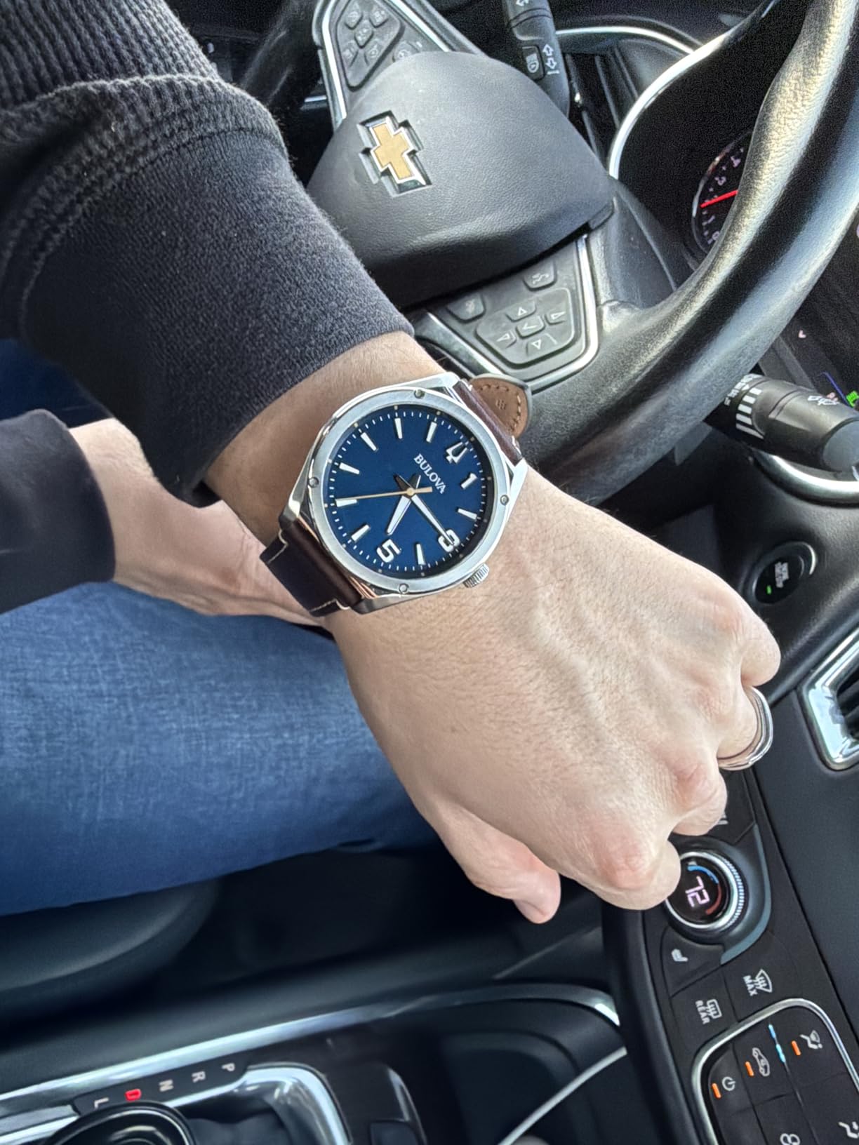 Marc Anthony Sport Strap Quartz Watch, Stainless Steel, Sapphire Crystal customer photo 1