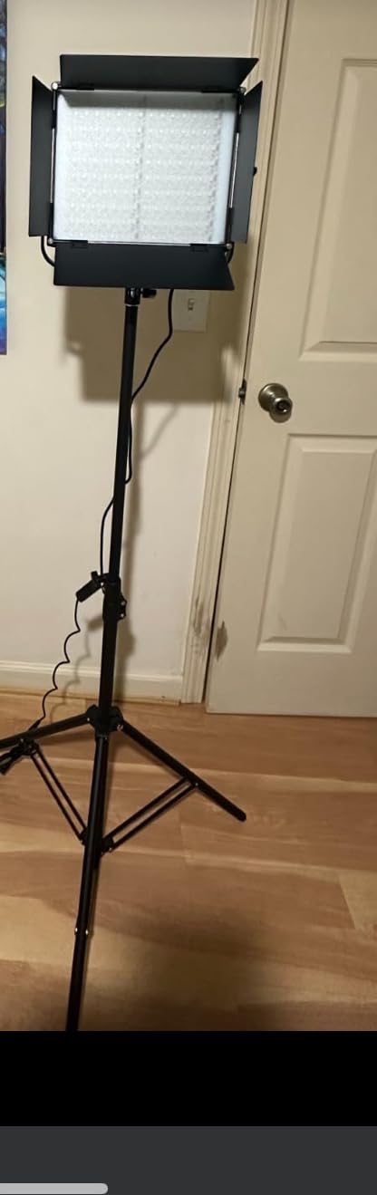 RGB Photography Lighting Kit, 50W Bi-Color Professional LED Studio Lights, 2300k~8500k Dimmable Photo Lights for Photography Filming Camera Video Recording Stage Shooting Streaming YouTube TikTok customer photo 1