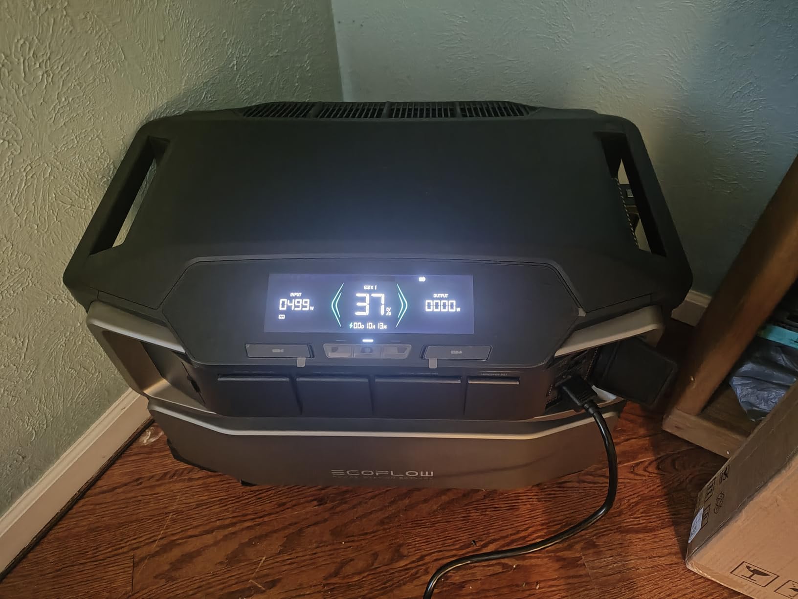 DELTA Pro Ultra 6144Wh Power Station, 120/240V 7200W AC Output, Lifepo4 Home Battery Backup Expandable to 90kWh, 2H to Full Charge, Solar Generator for Home Use, Emergency, Camping, RV customer photo 1