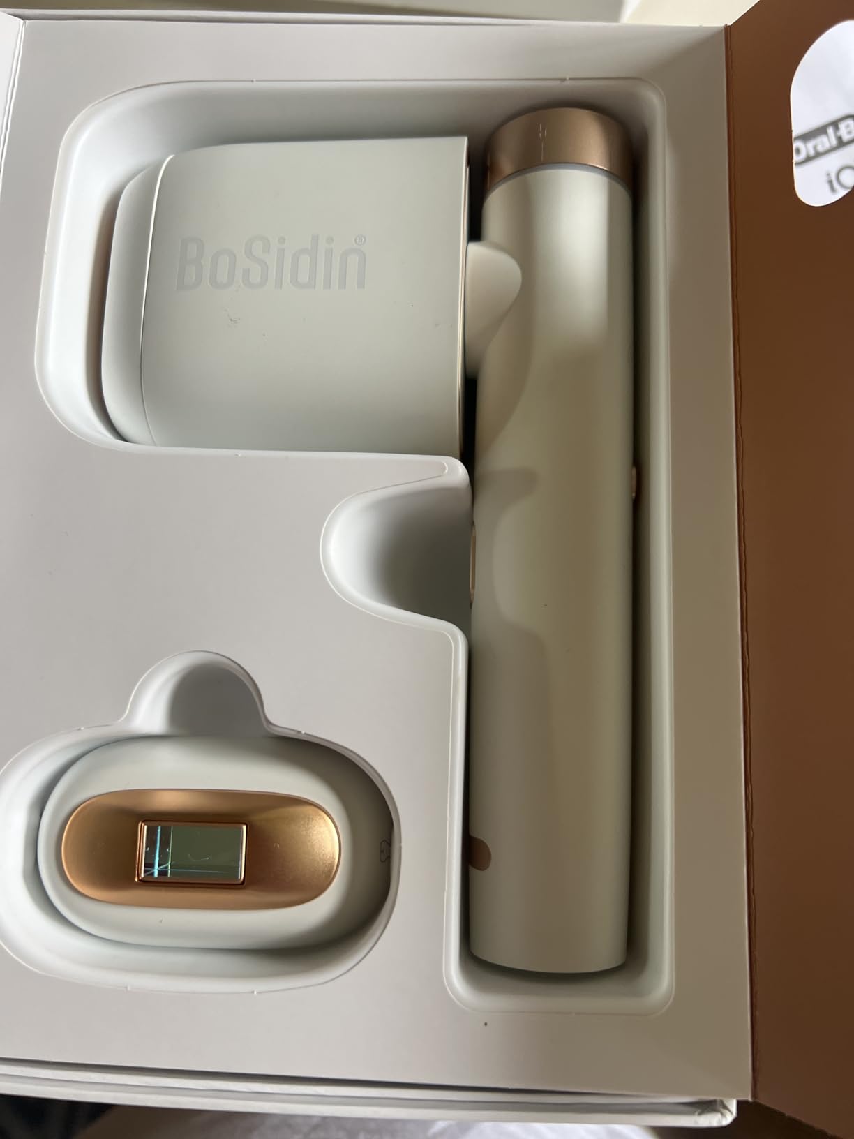 Laser Hair Removal, BoSidin IPL Hair Removal with Painless Ice-Cooling, 2-in-1 Face SR Rejuvenation, 6+1 Modes, 6 Levels Hair Removal for Women Permanent, Laser Hair Removal Kit with Shaver, Goggles customer photo 1