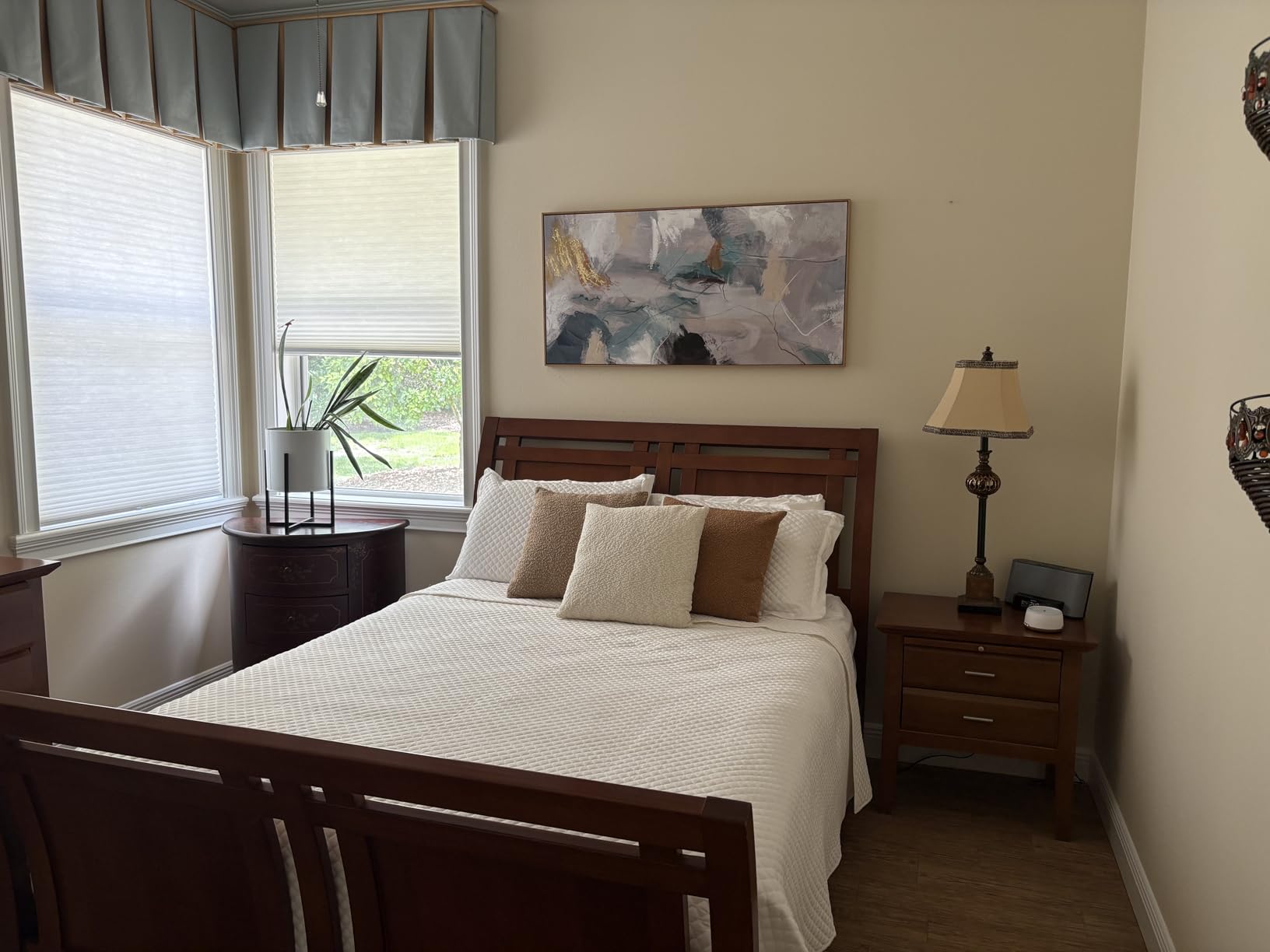 Kureful Large Canvas Wall Art Minimalist Decor Living Room Pictures Grey Wall Decor Hand Painted Artwork for Bedroom Kitchen Hotel Wall Decoration 30x60 Inch customer photo 1